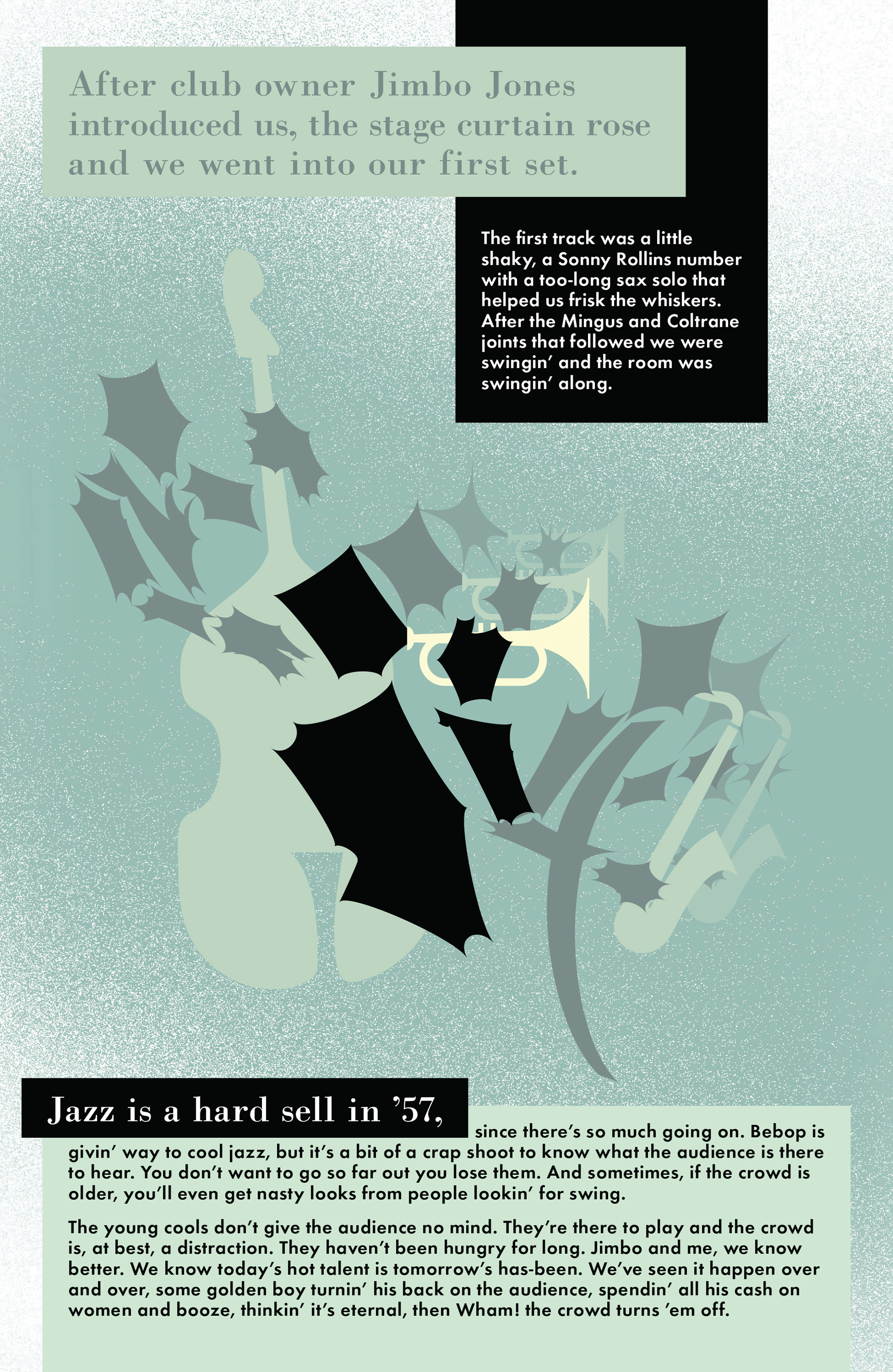 Read online Jazz: Cool Birth comic -  Issue #1 - 7