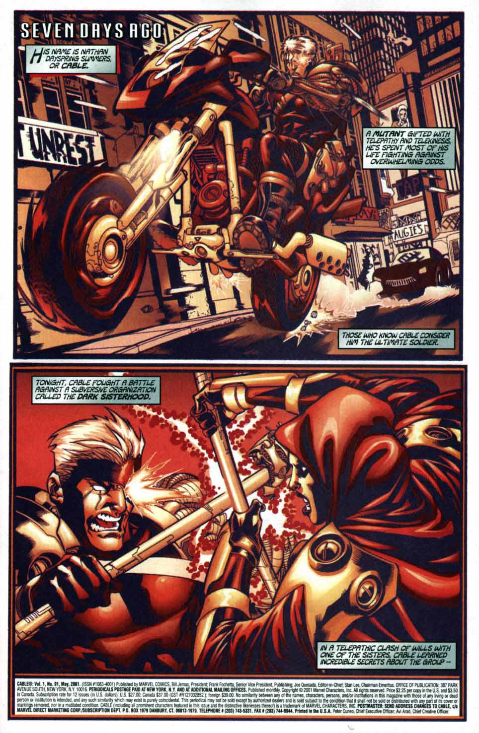 Read online Cable (1993) comic -  Issue #91 - 2