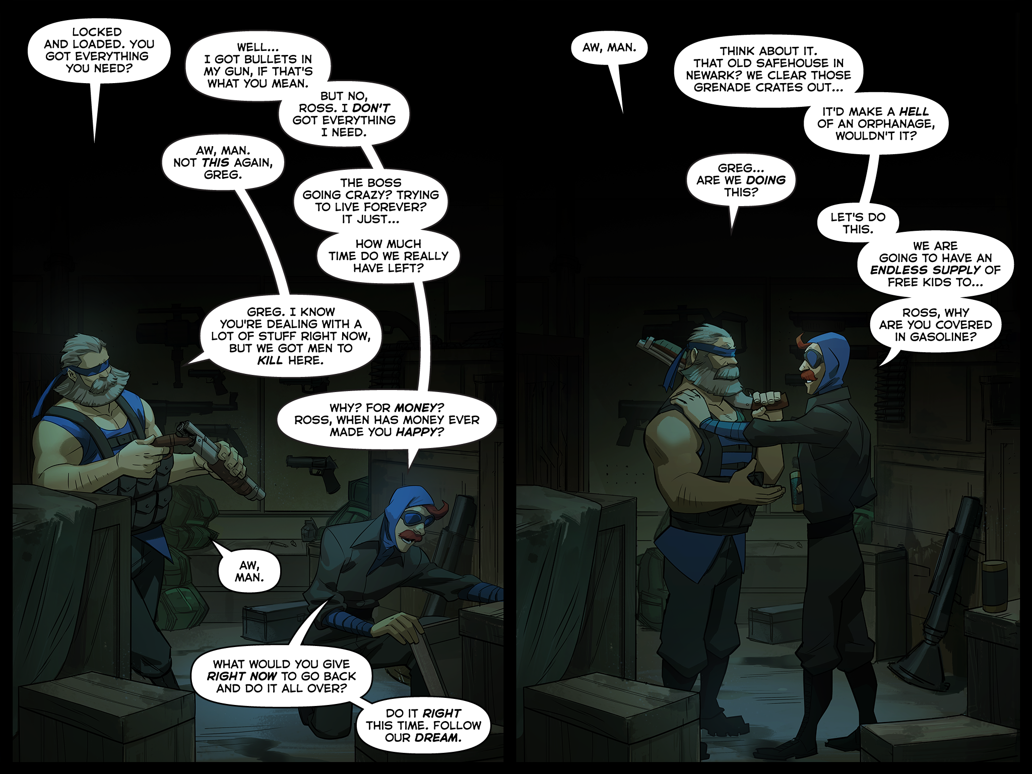 Read online Team Fortress 2 comic -  Issue #6 - 129