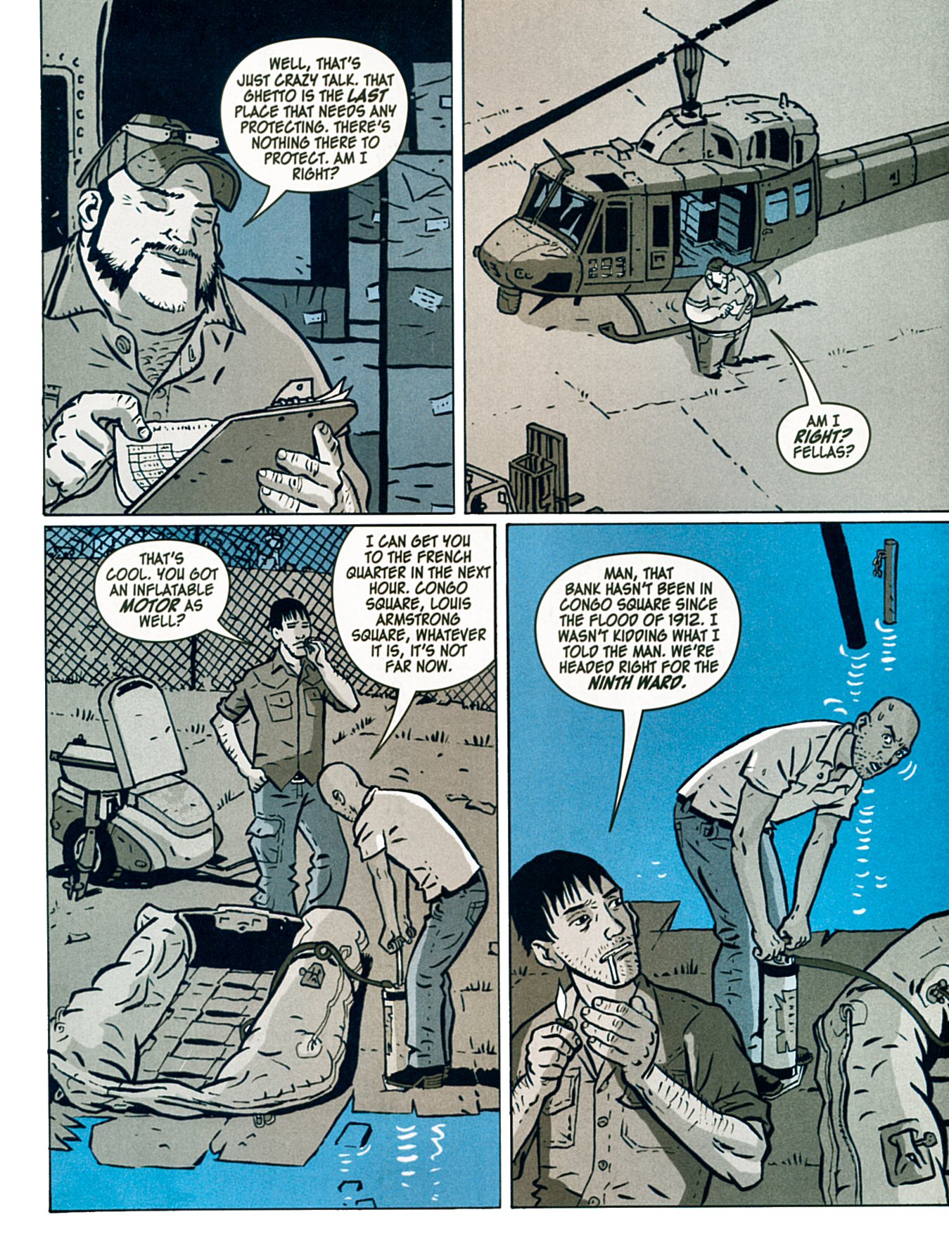 Read online Dark Rain: A New Orleans Story comic -  Issue # TPB - 64