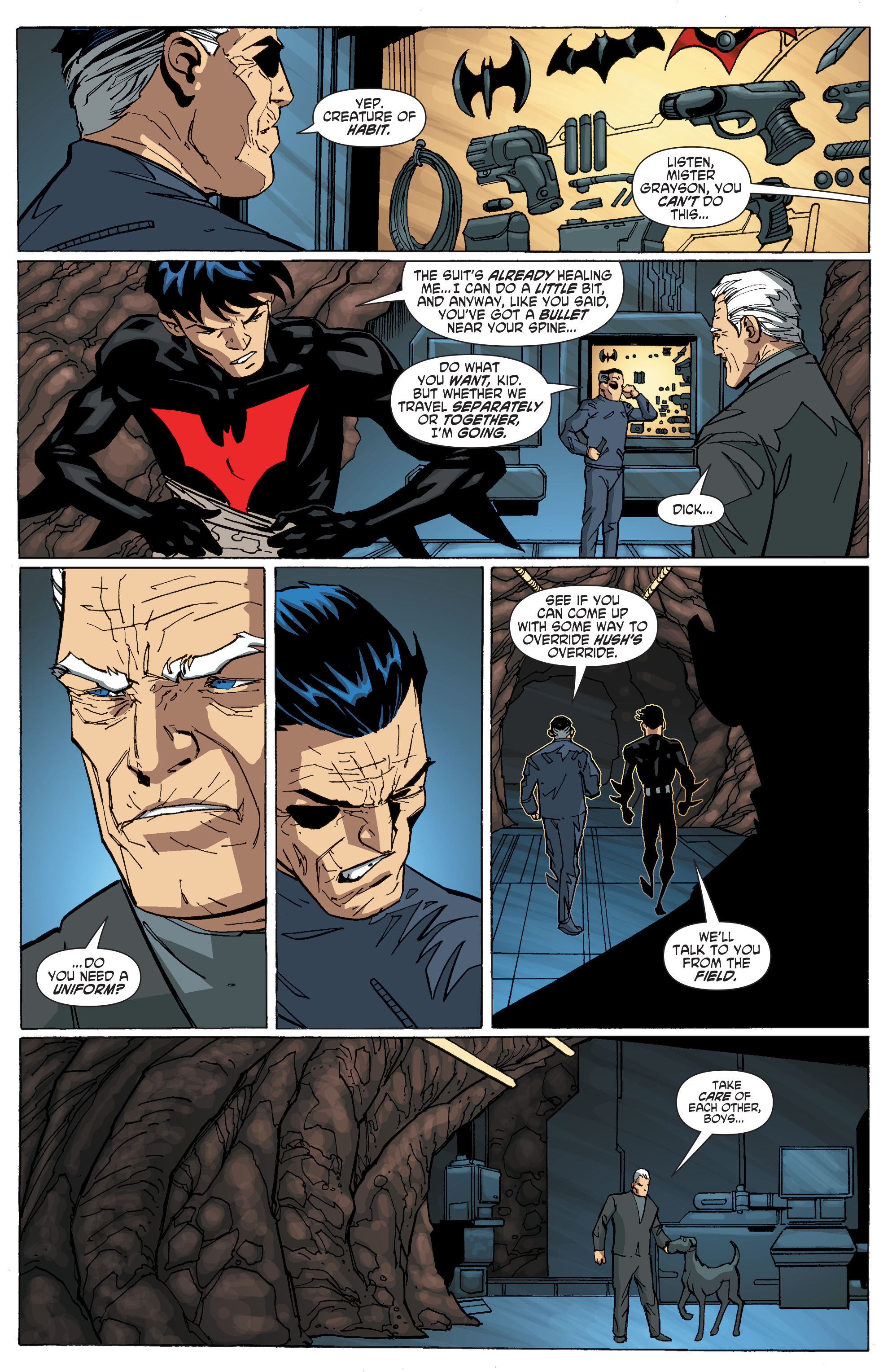 Read online Batman Beyond (2010) comic -  Issue # _TPB - 124