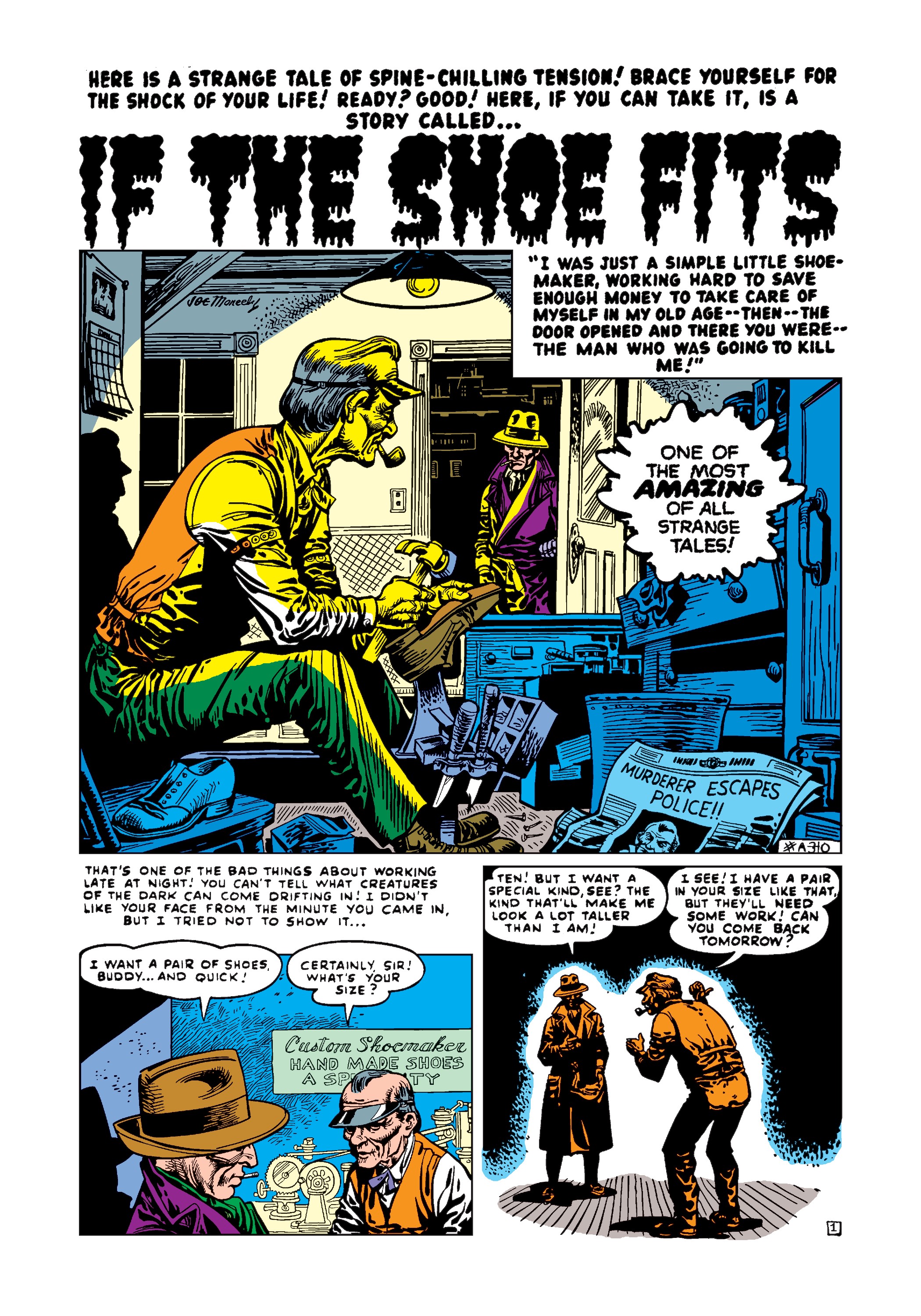 Read online Marvel Masterworks: Atlas Era Strange Tales comic -  Issue # TPB 1 (Part 3) - 15