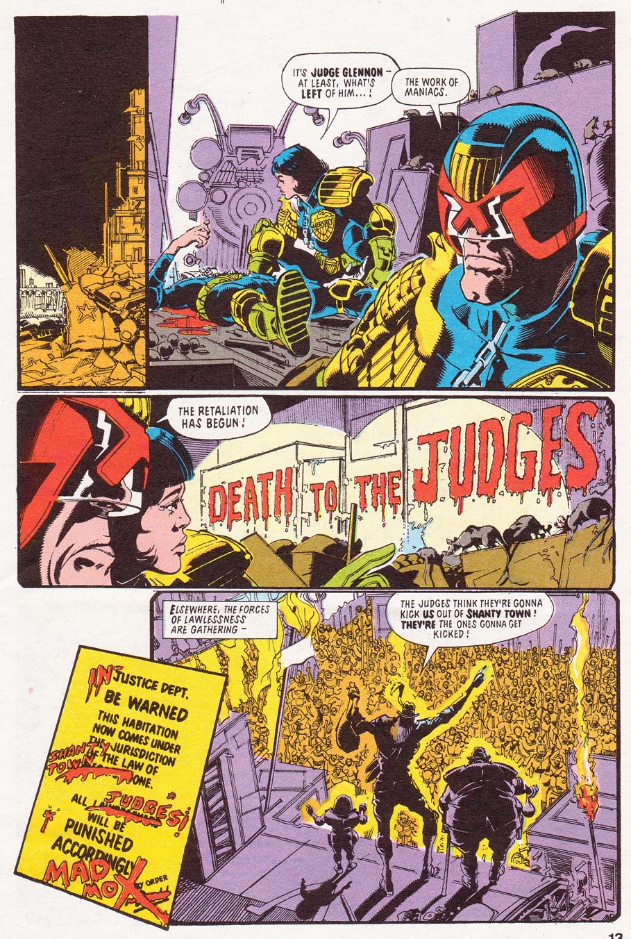 Read online Judge Dredd (1983) comic -  Issue #35 - 14