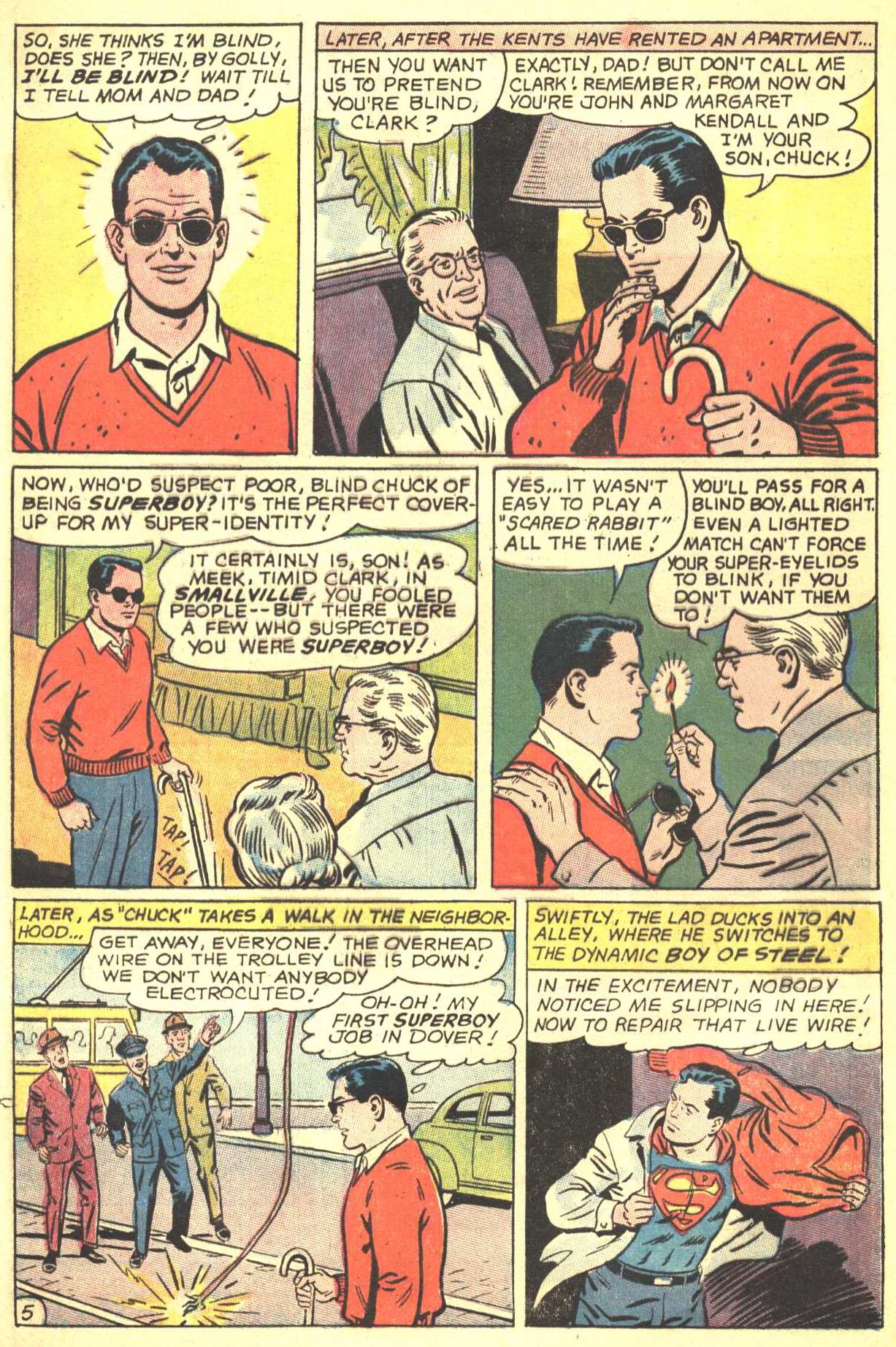 Read online Superboy (1949) comic -  Issue #137 - 6