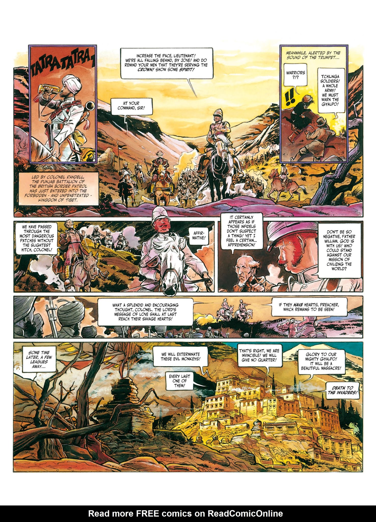 Read online The White Lama comic -  Issue #1 - 36