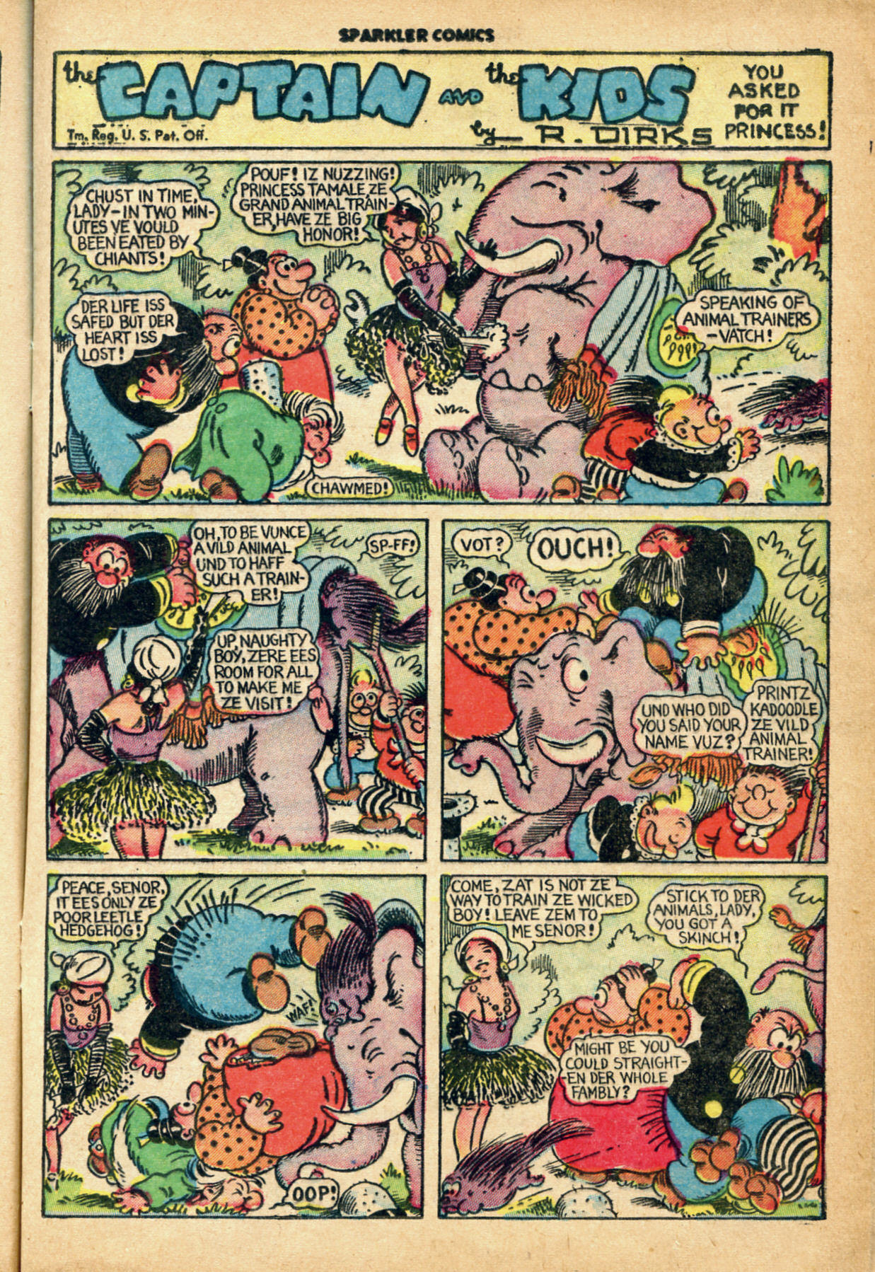 Read online Sparkler Comics comic -  Issue #87 - 13