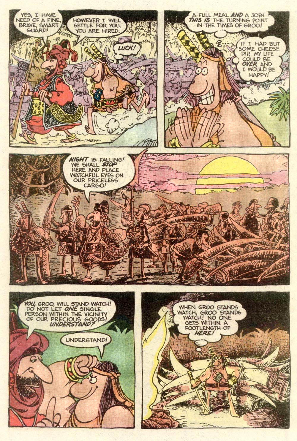 Read online Sergio Aragonés Groo the Wanderer comic -  Issue #7 - 4