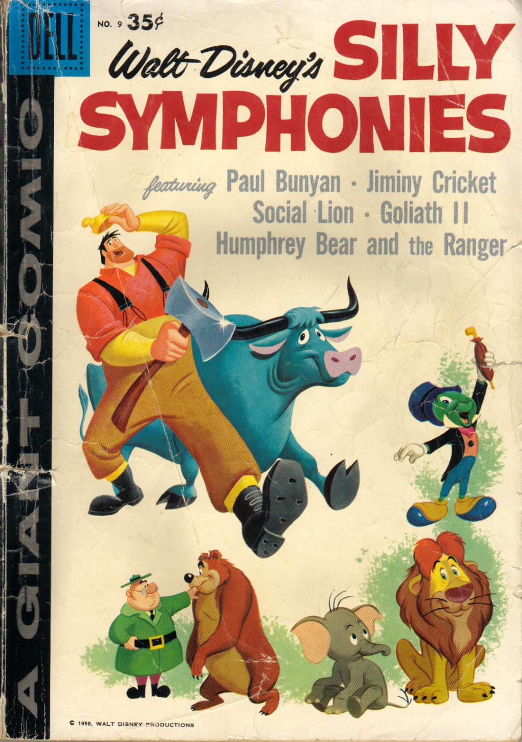 Read online Walt Disney's Silly Symphonies comic -  Issue #9 - 1