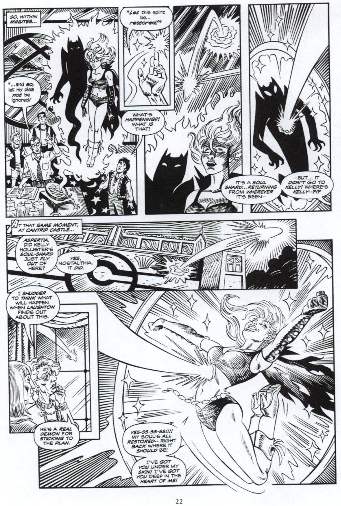 Read online Soulsearchers and Company comic -  Issue #74 - 22
