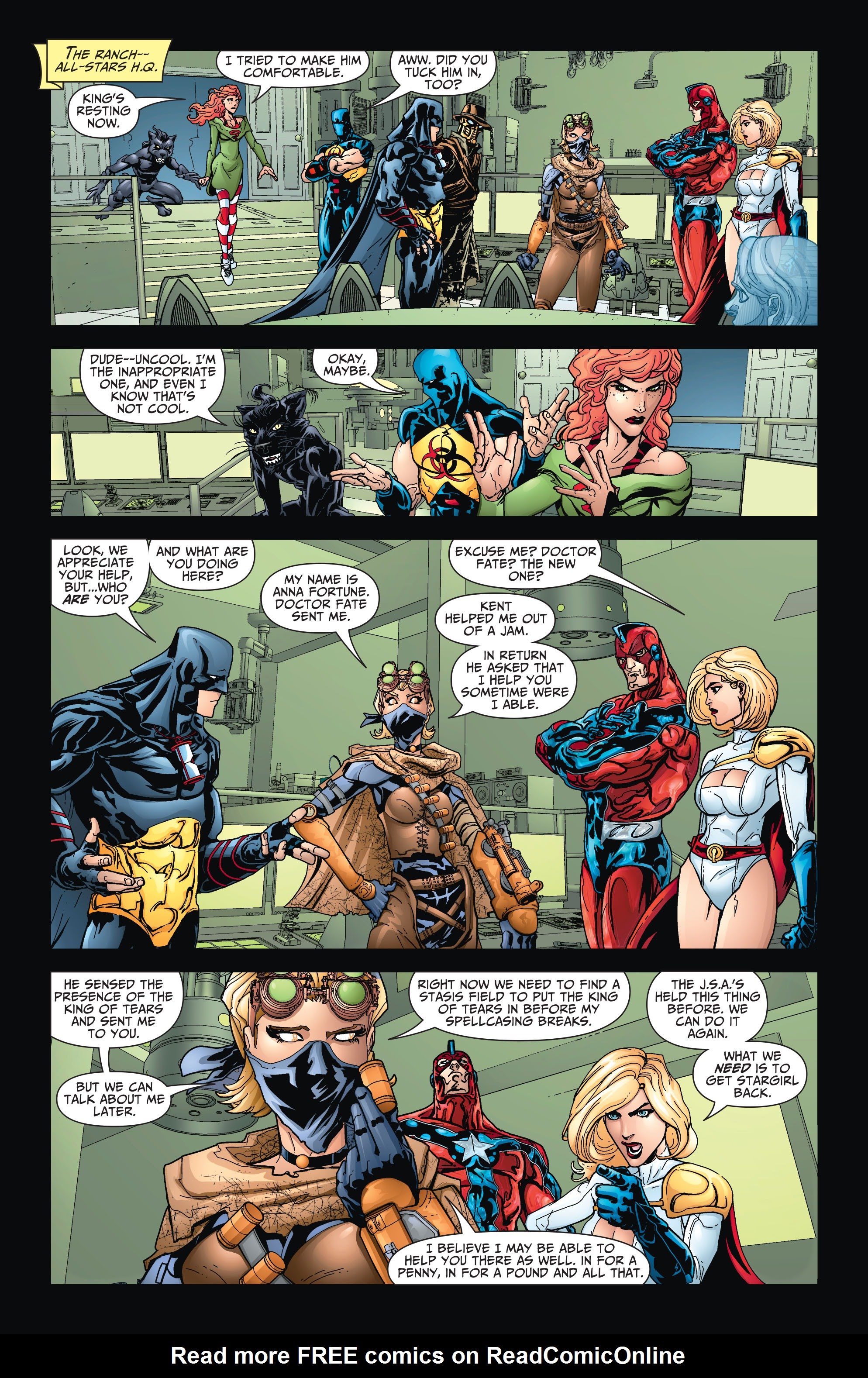 Read online JSA All-Stars (2010) comic -  Issue #5 - 11