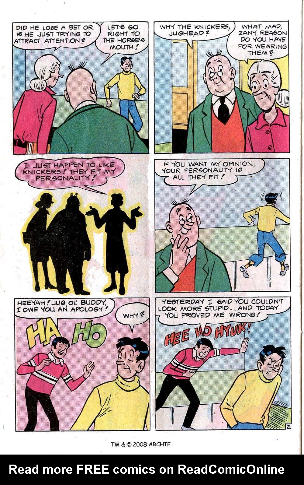 Read online Jughead (1965) comic -  Issue #264 - 30