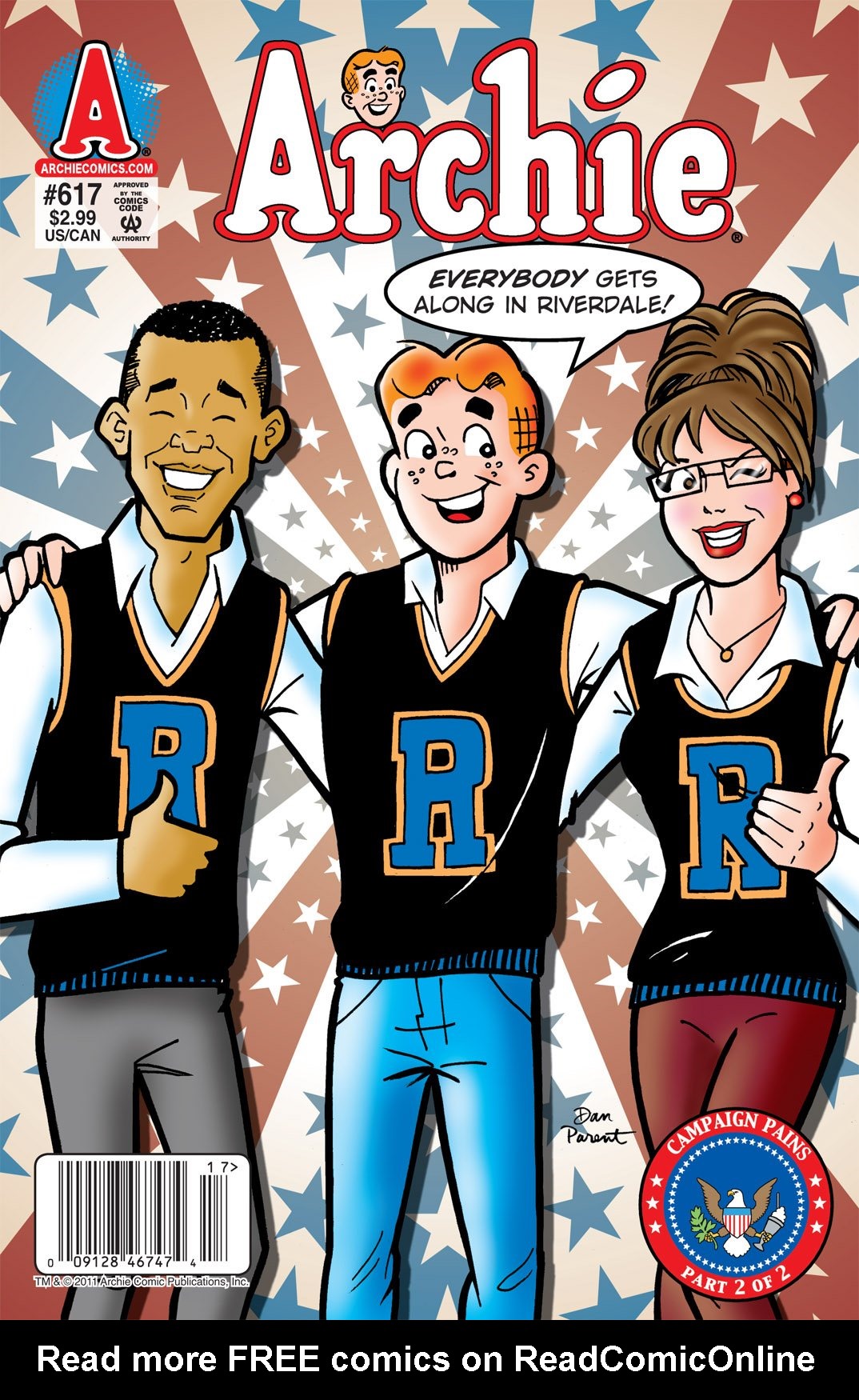 Read online Archie (1960) comic -  Issue #617 - 1