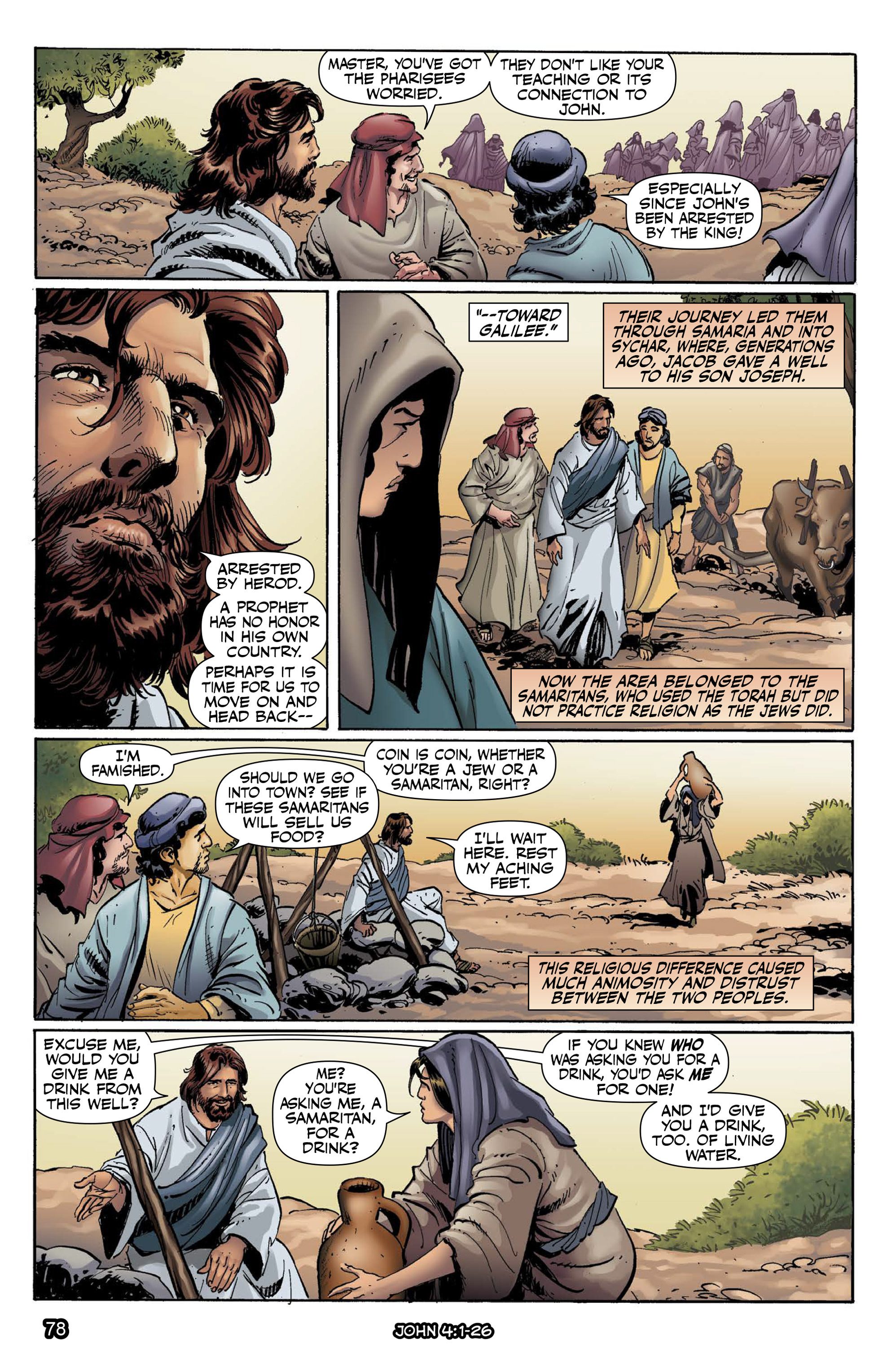 Read online The Kingstone Bible comic -  Issue #9 - 82