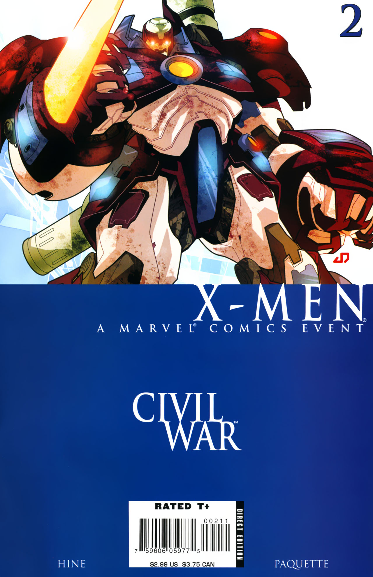 Read online Civil War: X-Men comic -  Issue #2 - 1