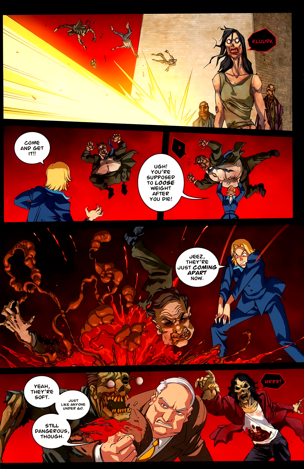 Read online President Evil comic -  Issue #2 - 20