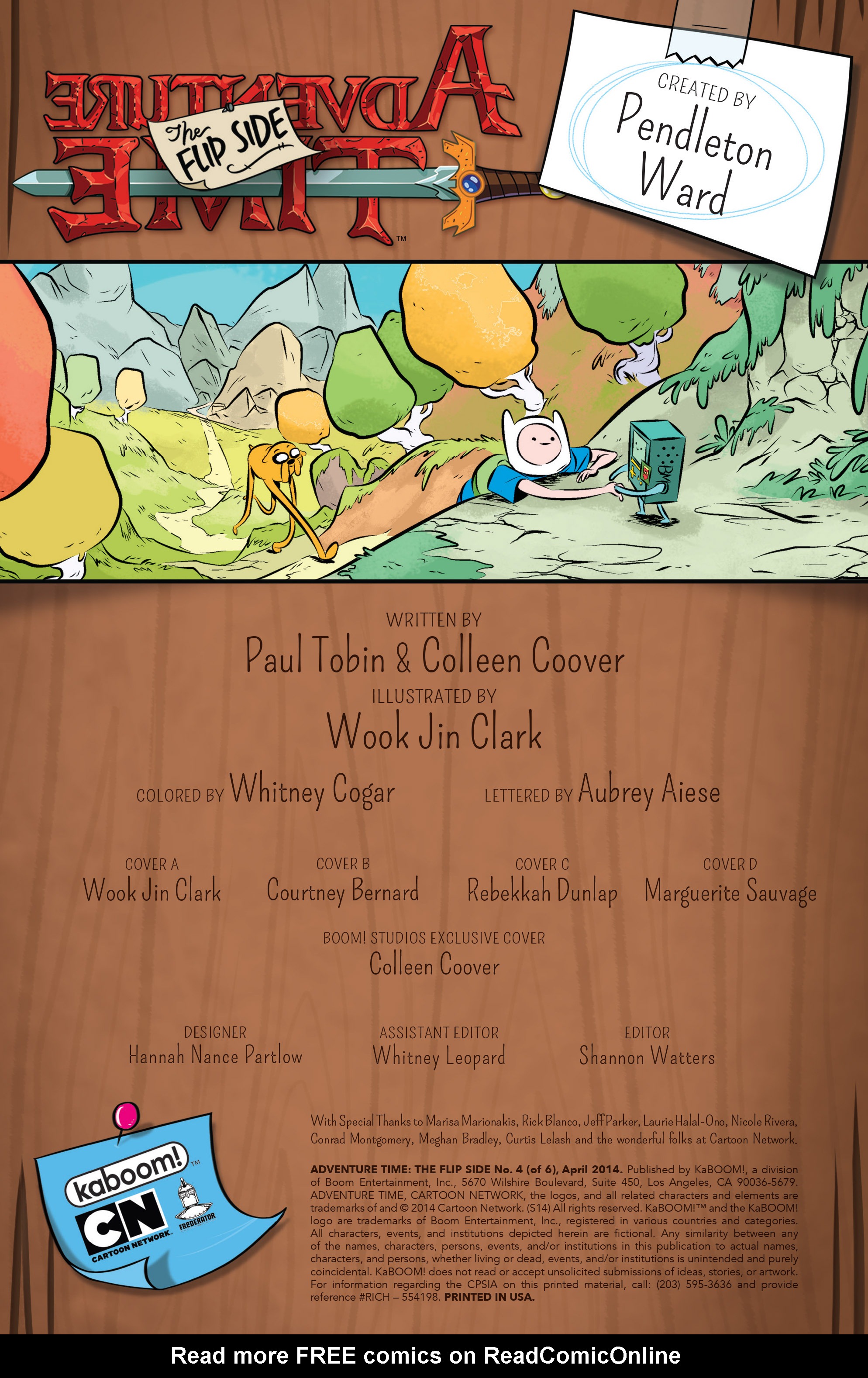 Read online Adventure Time: The Flip Side comic -  Issue #4 - 5