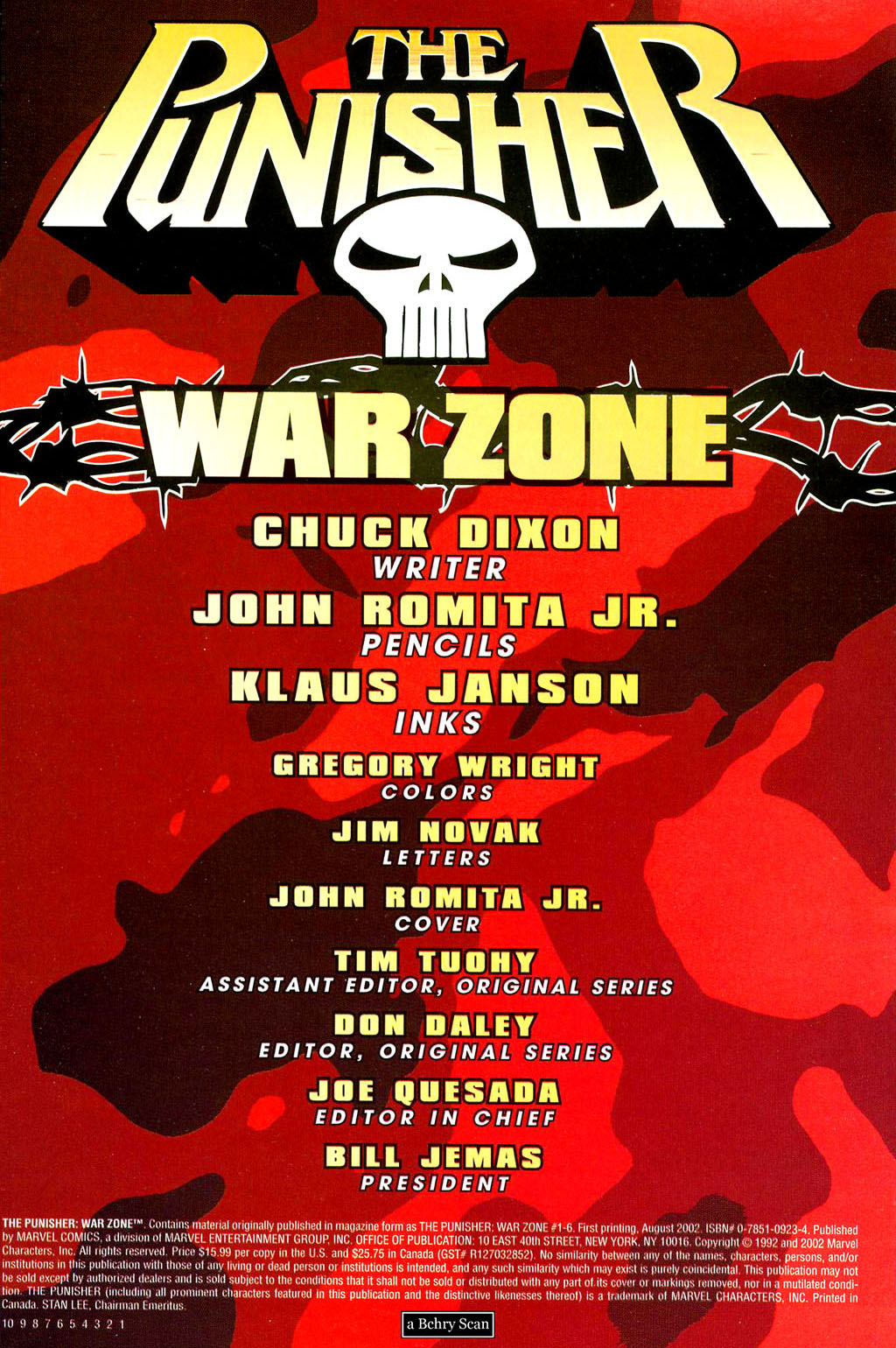 Read online The Punisher War Zone comic -  Issue # _TPB - 3