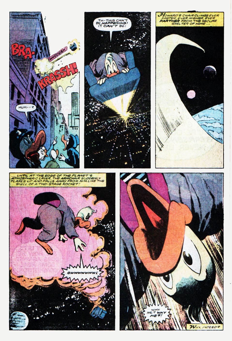 Read online Howard The Duck: The Movie comic -  Issue #1 - 6
