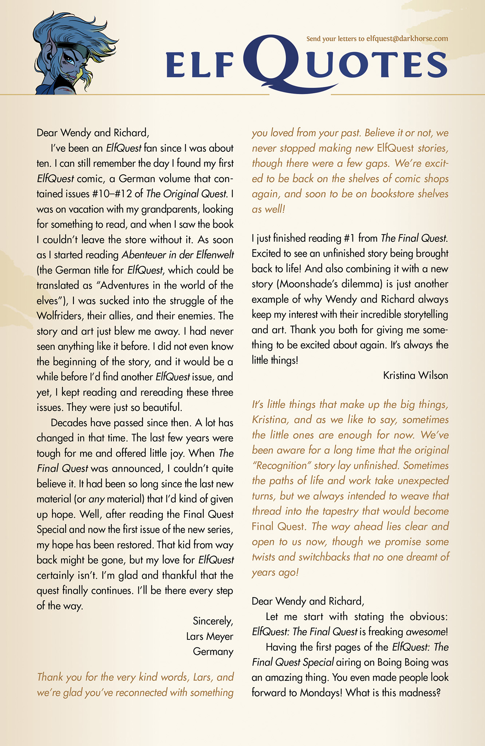 Read online ElfQuest: The Final Quest comic -  Issue #3 - 23