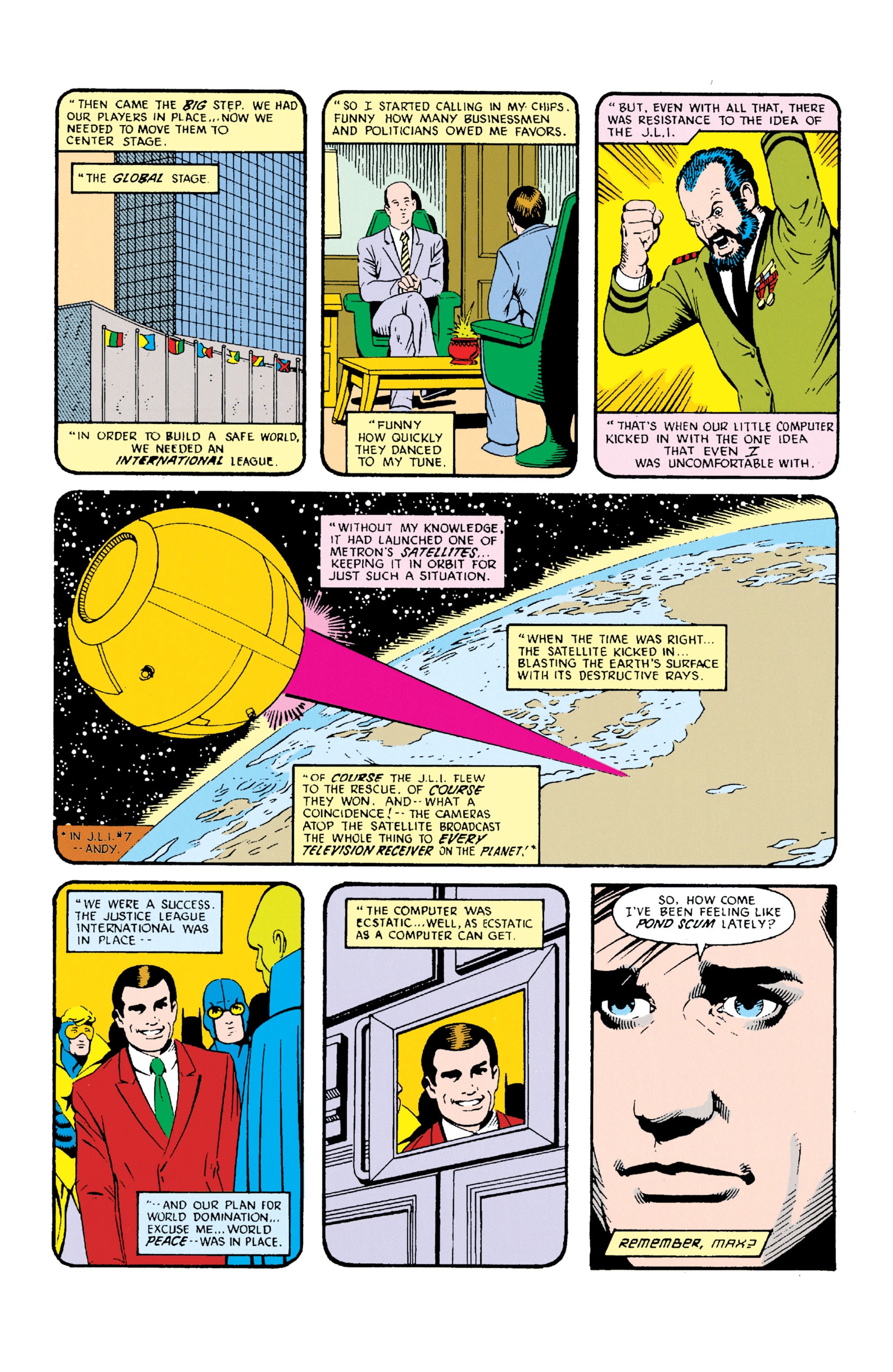 Read online Justice League International (1987) comic -  Issue #12 - 18