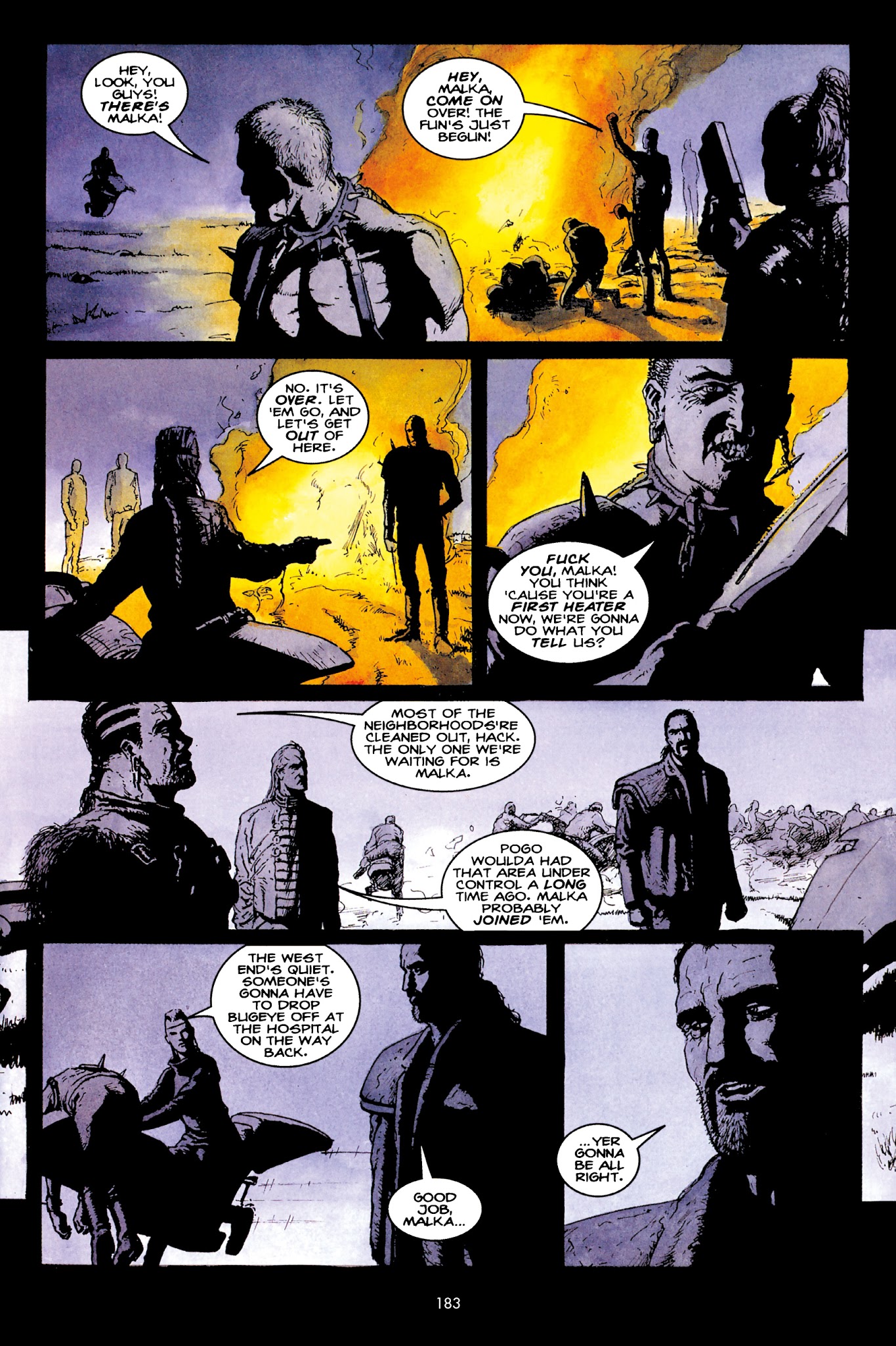 Read online Grendel Tales Omnibus comic -  Issue # TPB 2 - 184