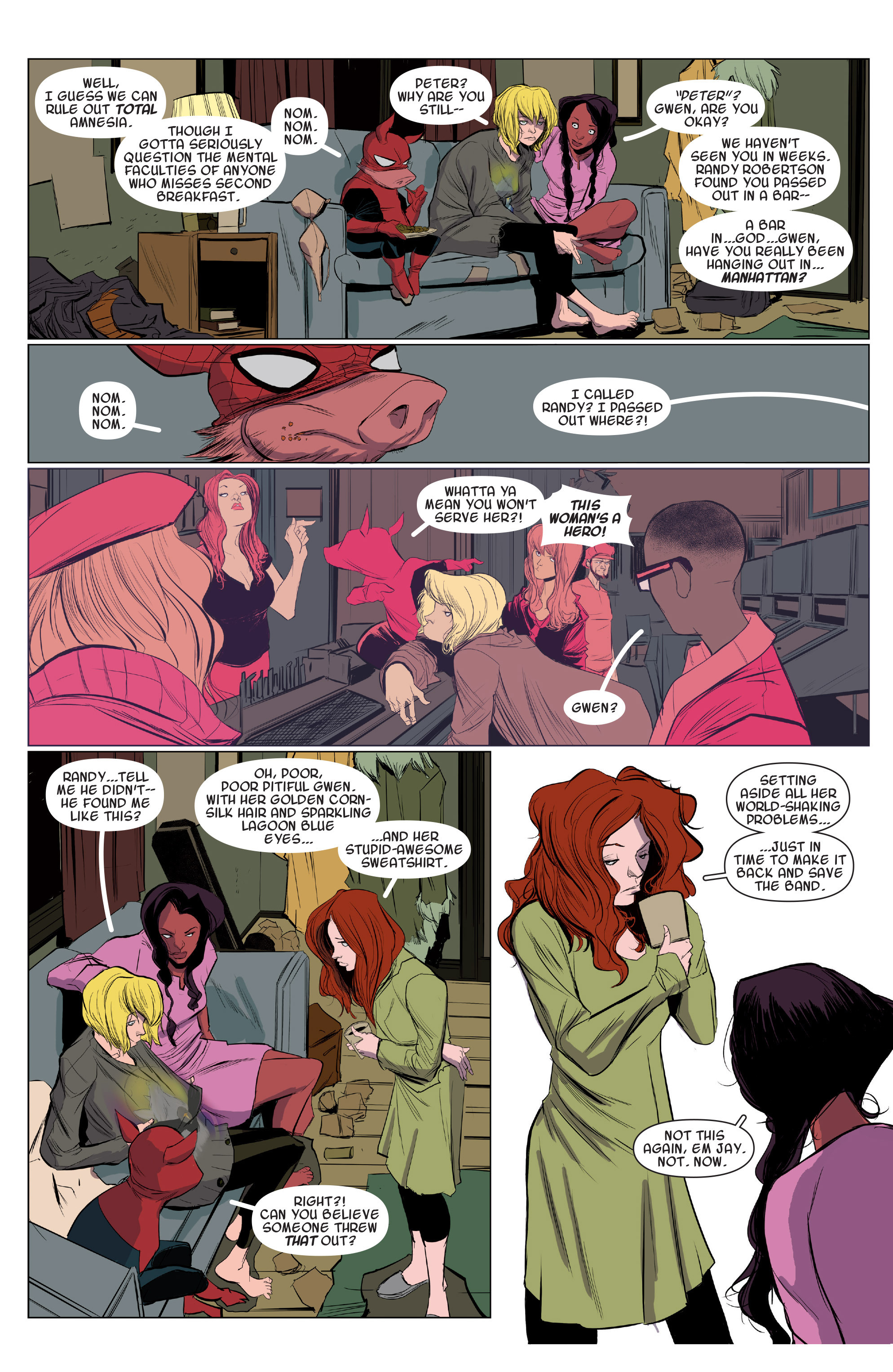 Read online Spider-Gwen [I] comic -  Issue #2 - 11