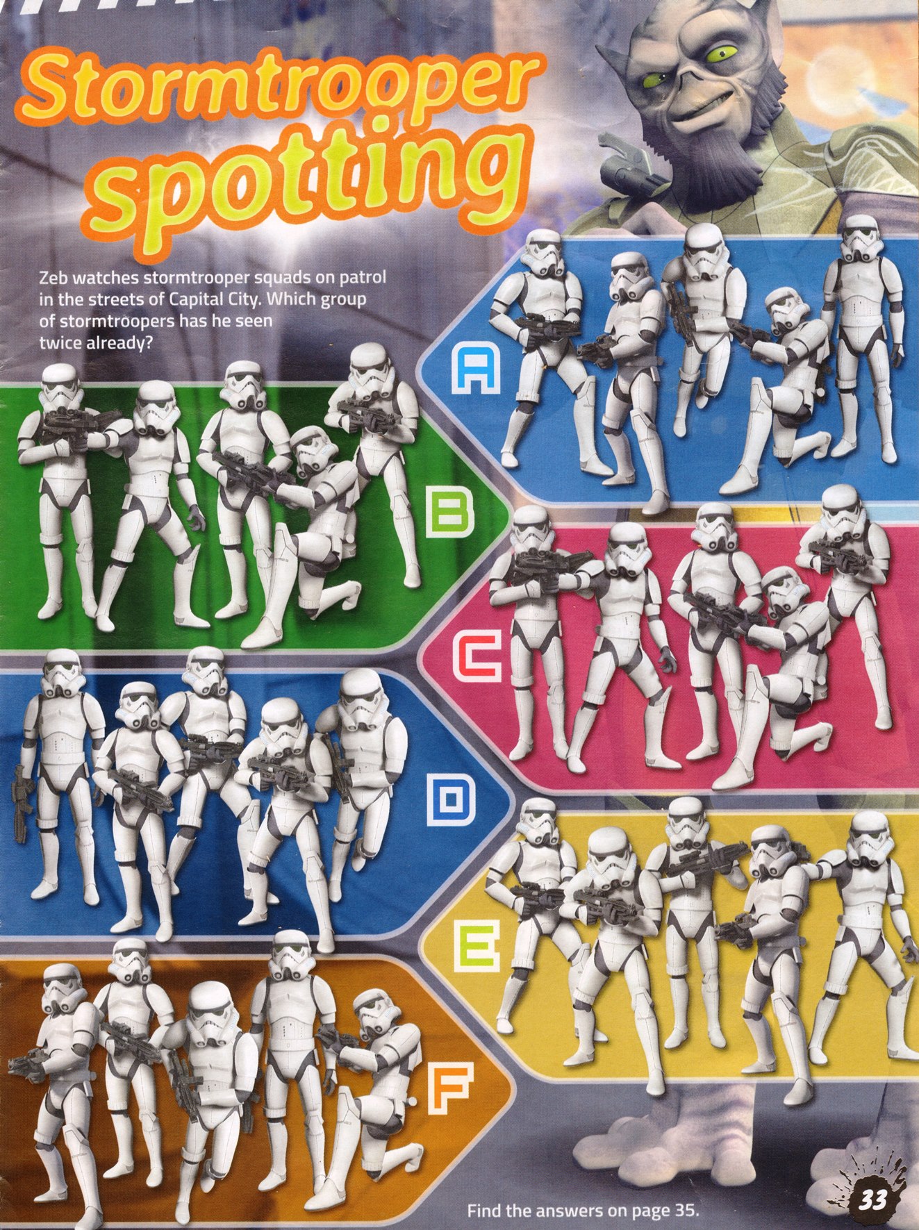 Read online Star Wars Rebels Magazine comic -  Issue #4 - 33