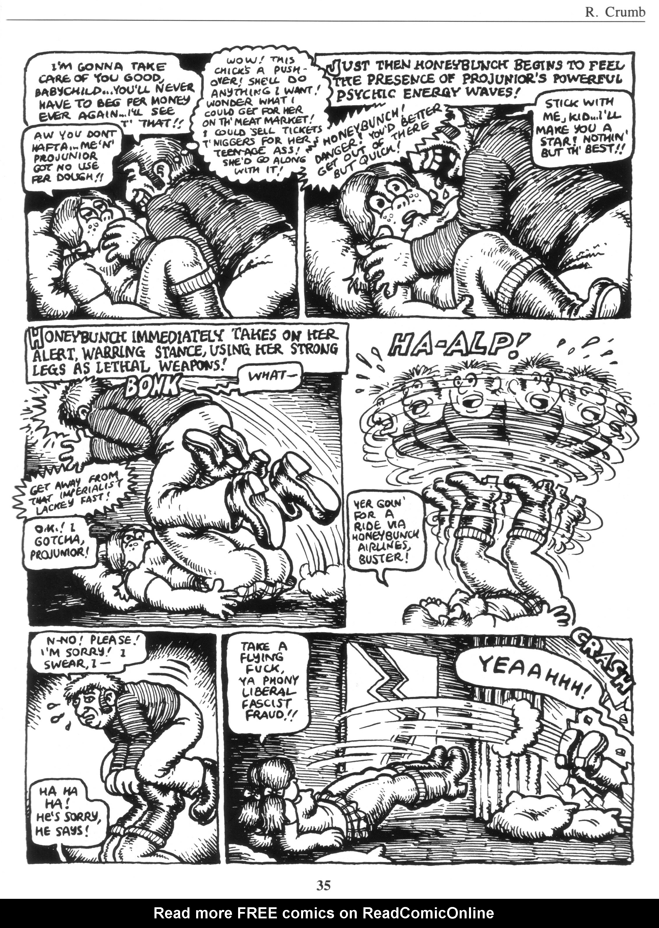 Read online The Complete Crumb Comics comic -  Issue # TPB 7 - 43