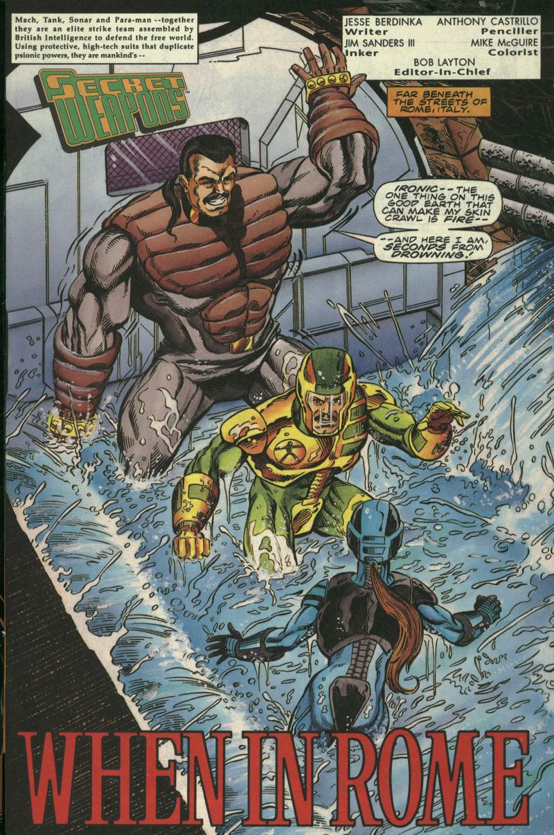 Read online Secret Weapons comic -  Issue #17 - 2