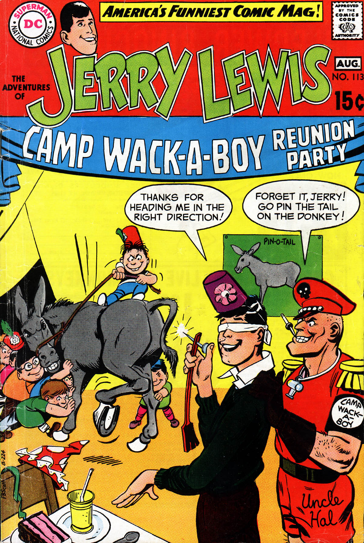 Read online The Adventures of Jerry Lewis comic -  Issue #113 - 1