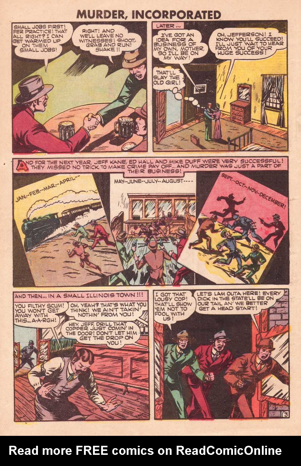 Read online Murder Incorporated (1948) comic -  Issue #8 - 4