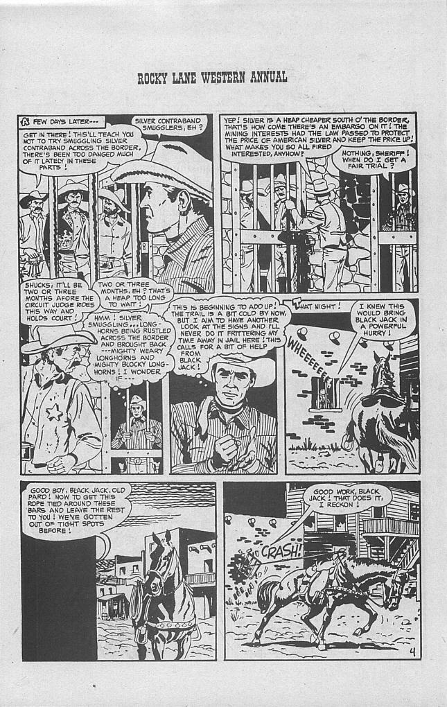 Rocky Lane Western Annual issue Full - Page 35
