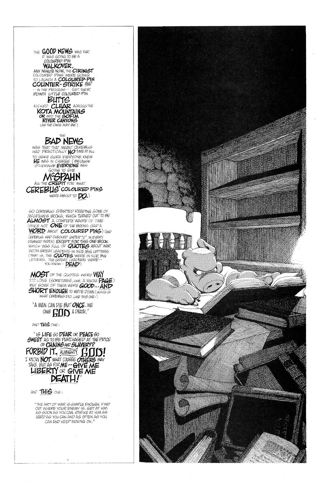 Cerebus Issue #275 #274 - English 9 Cerebus Issue #275 #274 - English 9