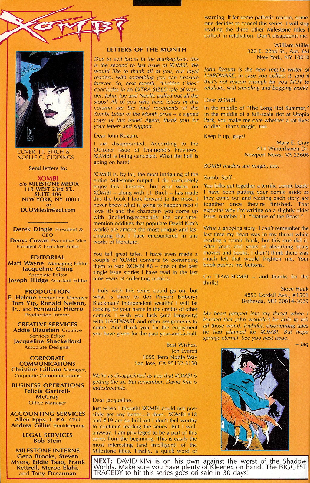 Read online Xombi (1994) comic -  Issue #20 - 32