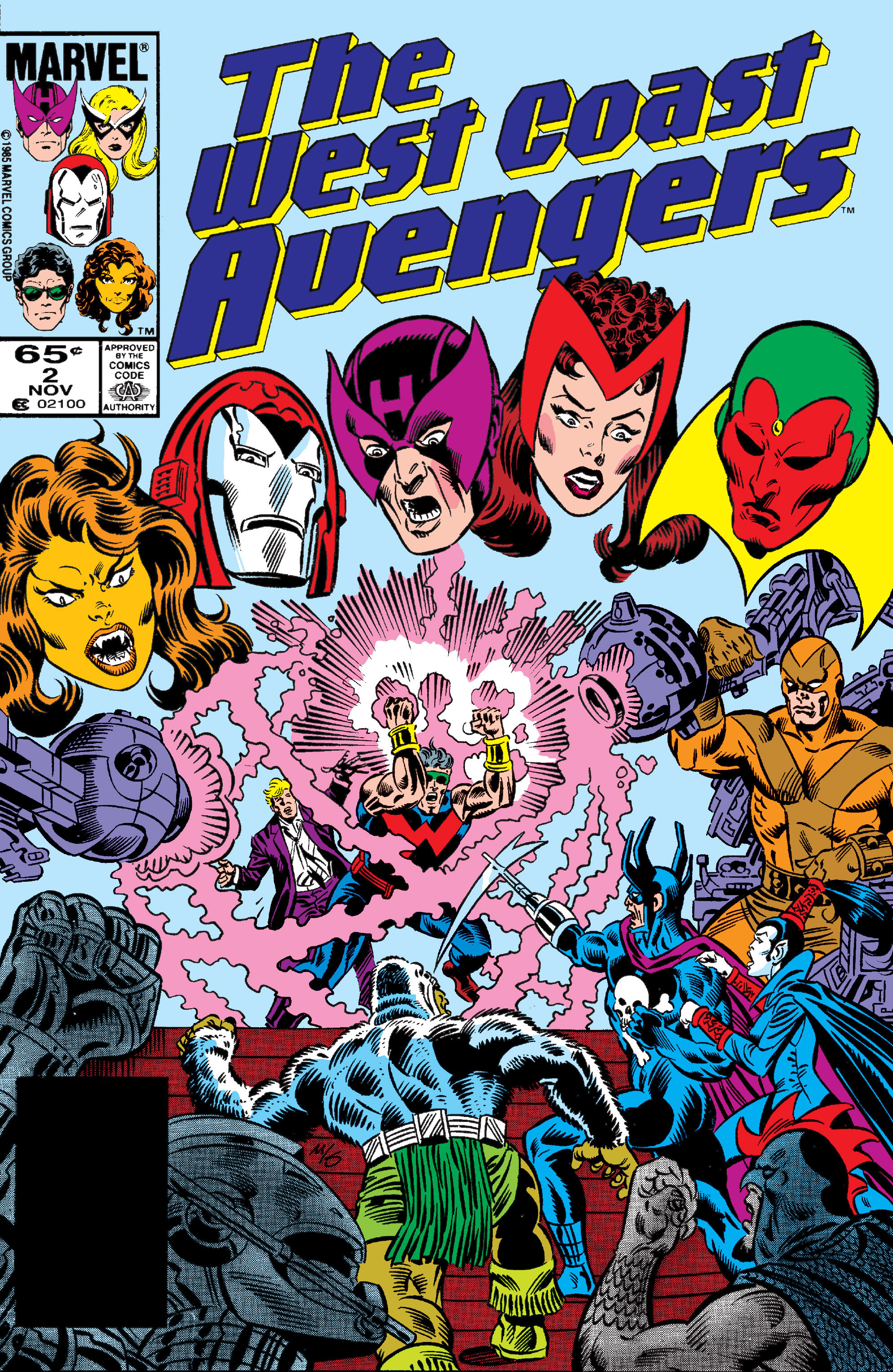 Read online West Coast Avengers (1985) comic -  Issue #2 - 1