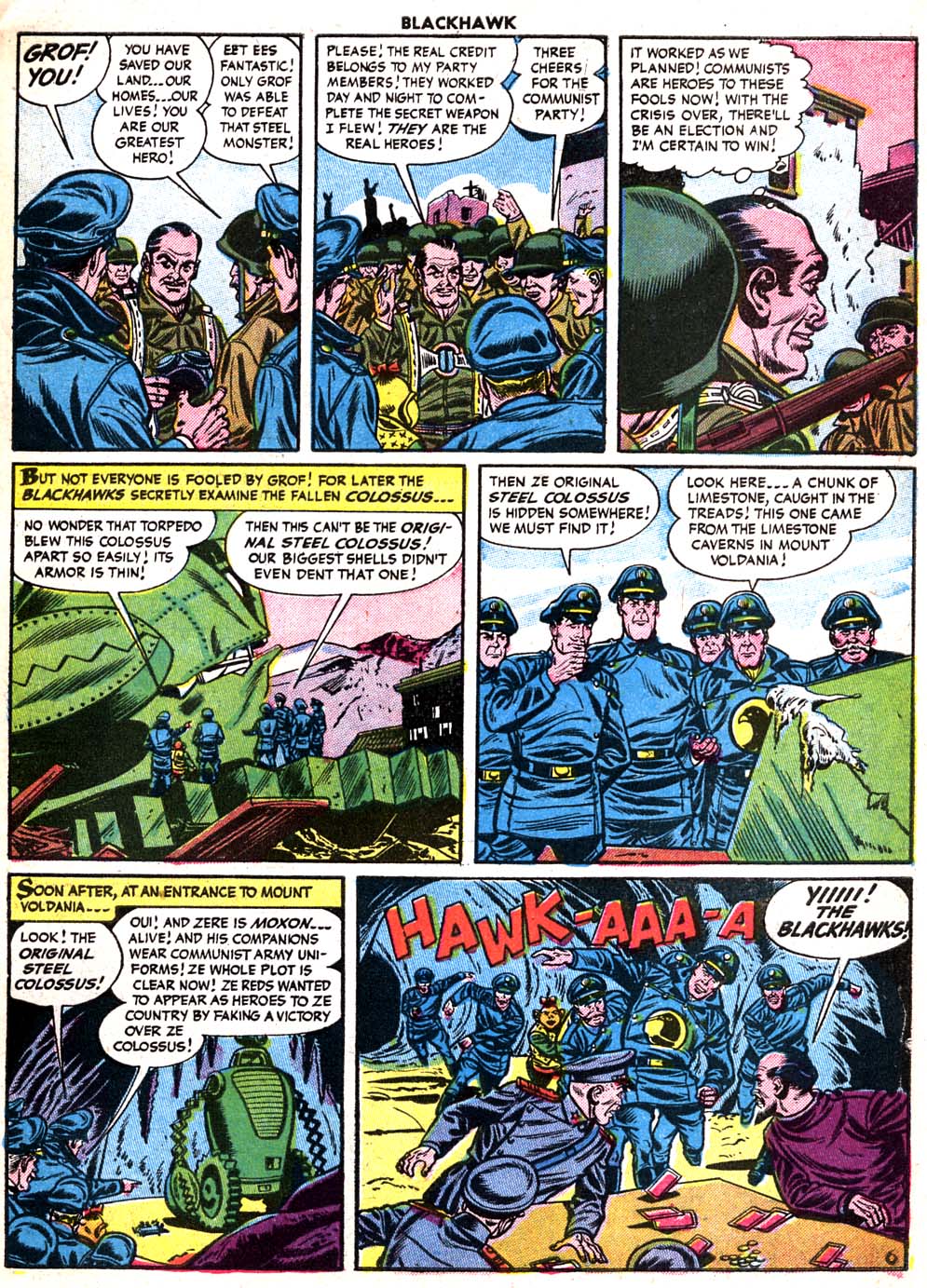Read online Blackhawk (1957) comic -  Issue #91 - 32