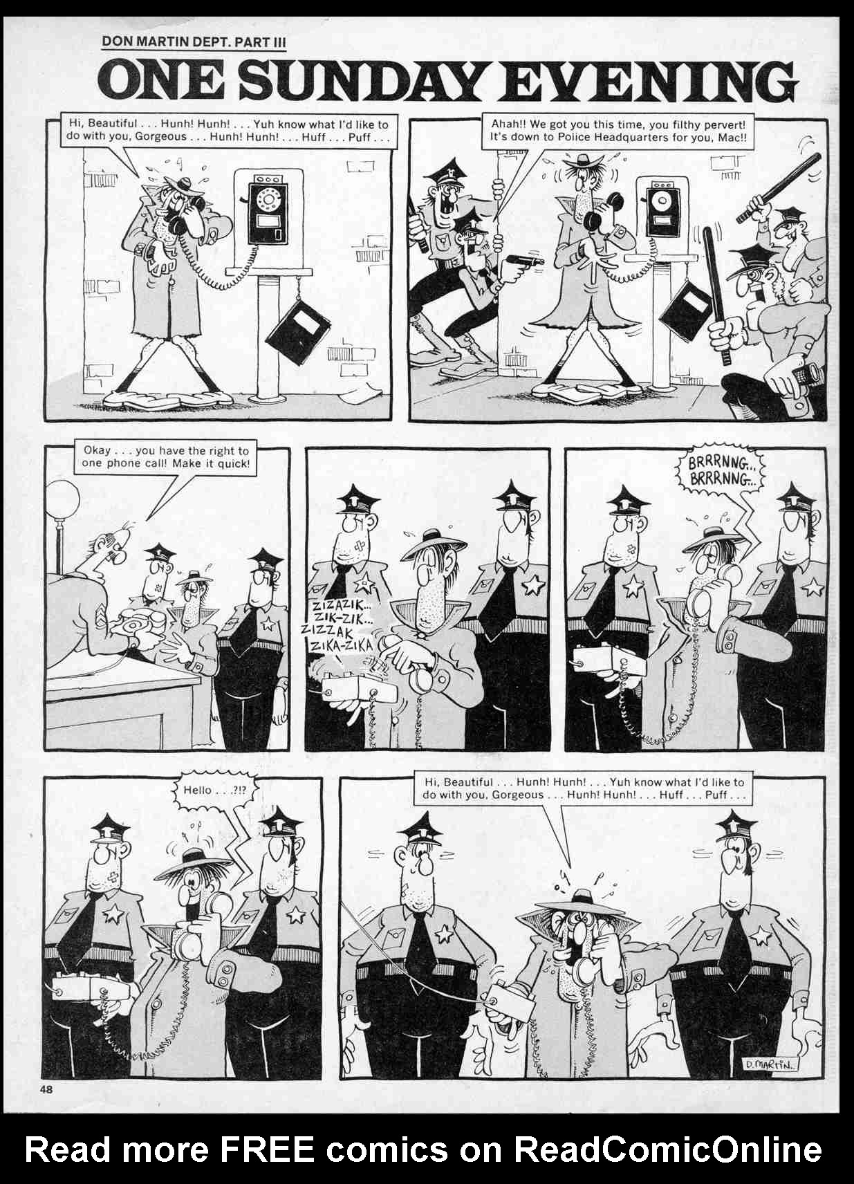 Read online MAD comic -  Issue #201 - 50