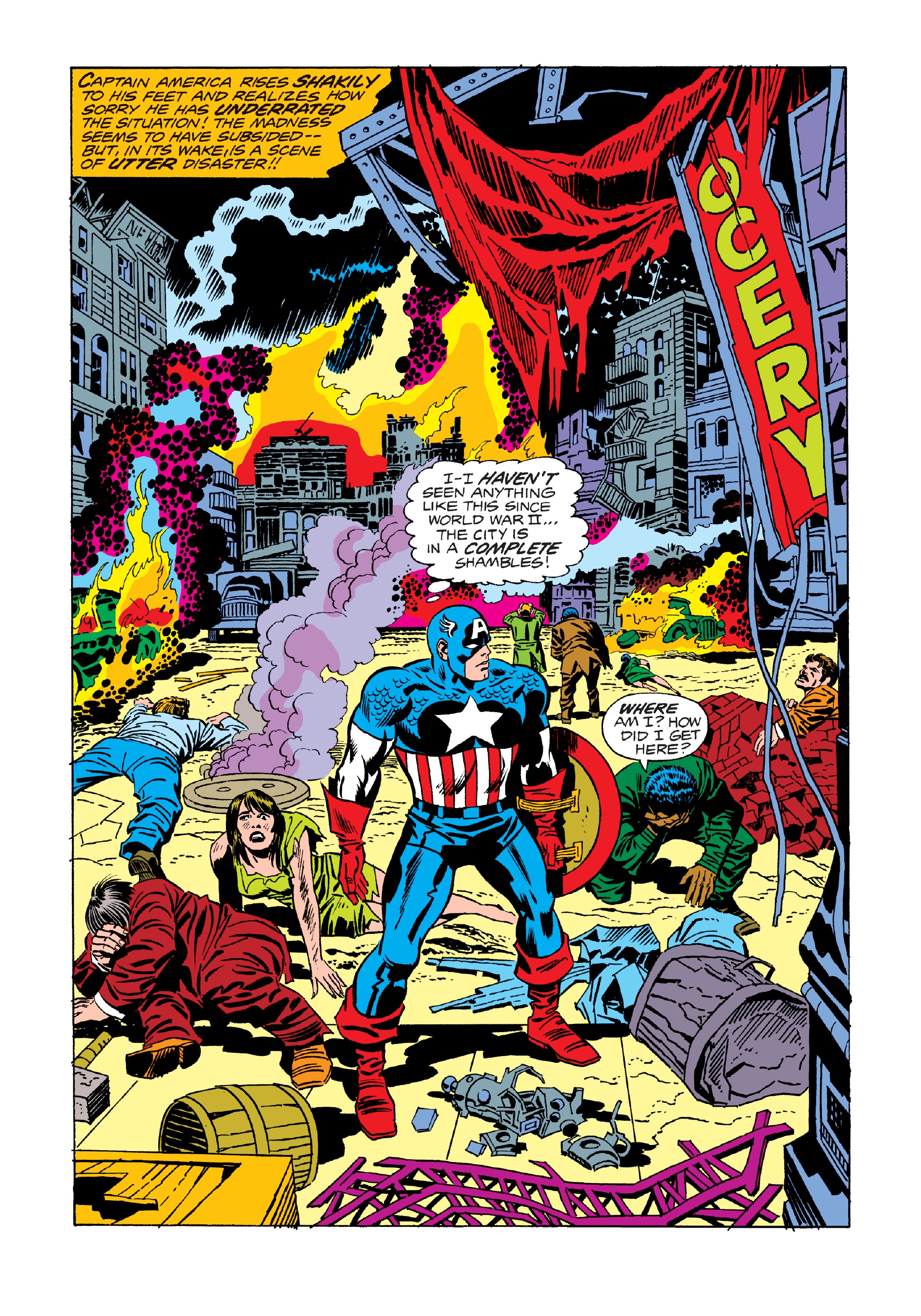 Read online Marvel Masterworks: Captain America comic -  Issue # TPB 10 (Part 1) - 17
