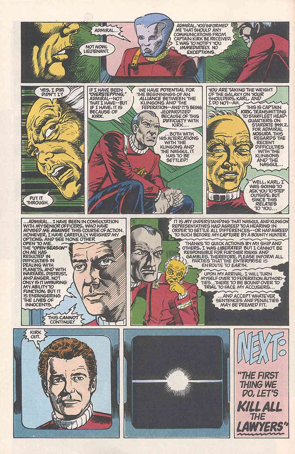 Read online Star Trek (1989) comic -  Issue #9 - 29