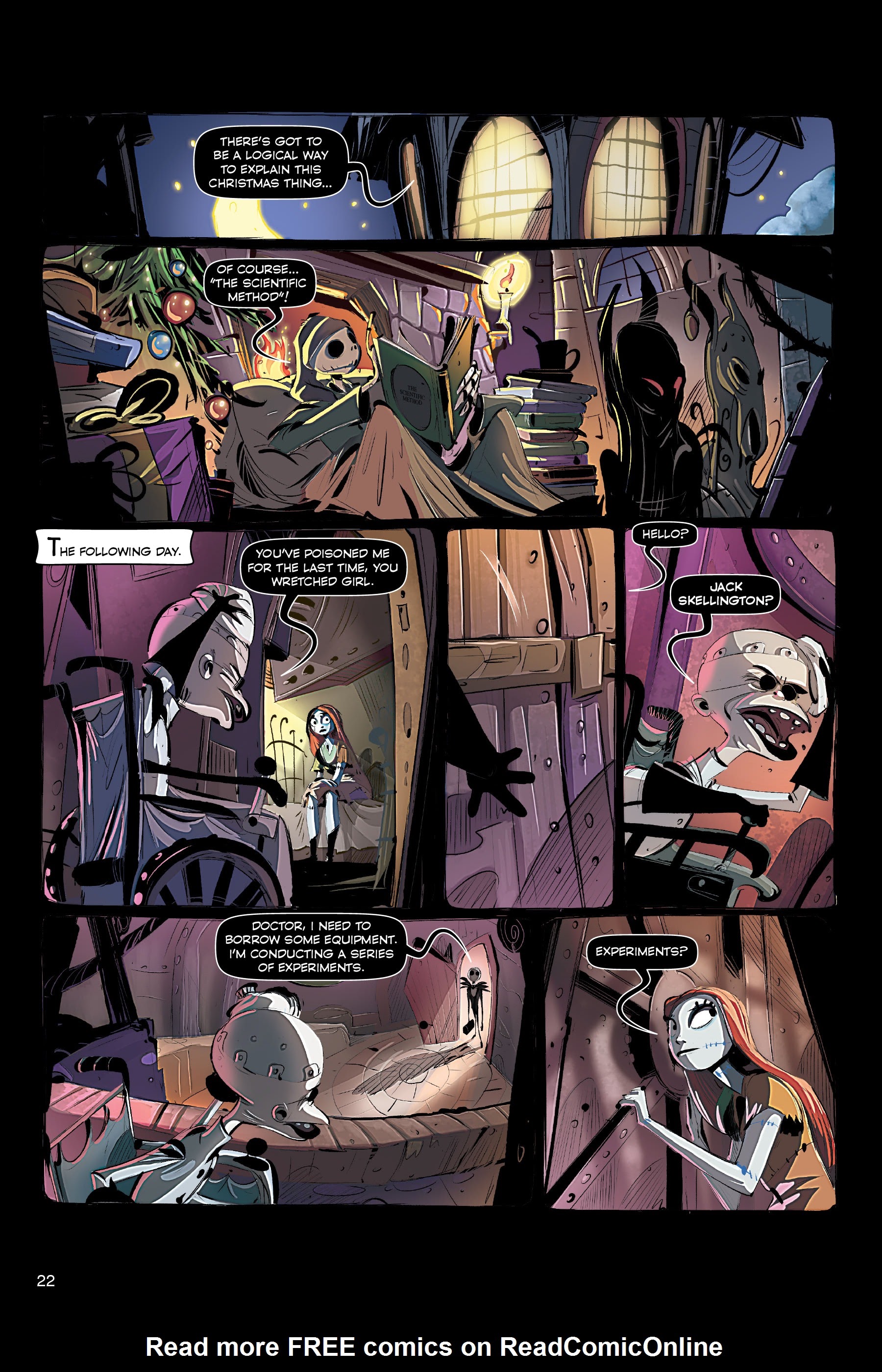 Read online Disney The Nightmare Before Christmas: The Story of the Movie in Comics comic -  Issue # Full - 21