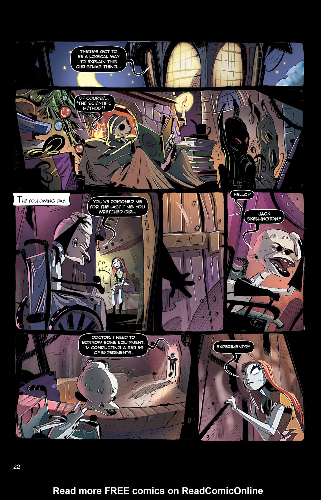 Disney The Nightmare Before Christmas: The Story of the Movie in Comics issue Full - Page 21