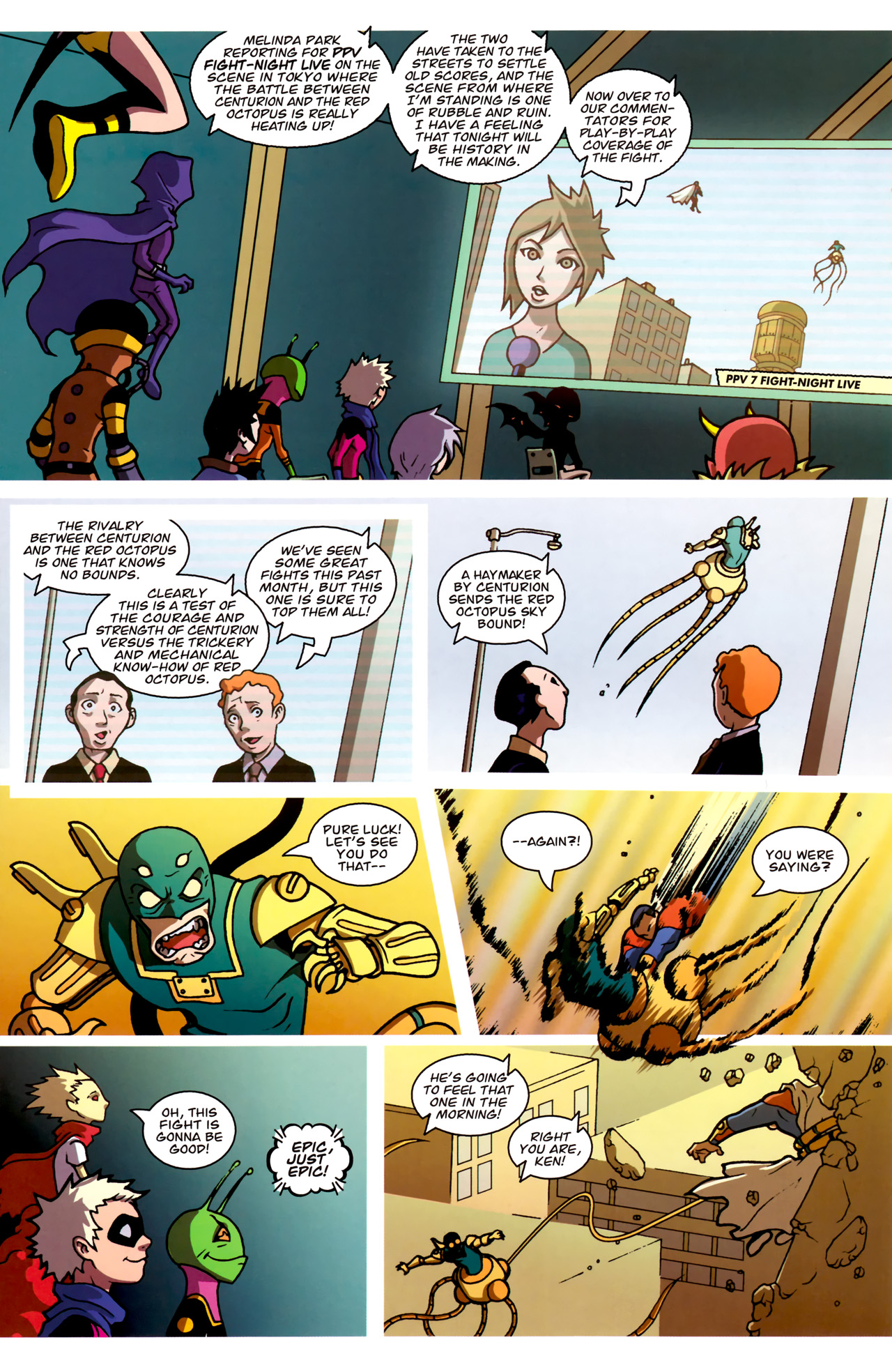 Read online Gladstone's School for World Conquerors (2011) comic -  Issue #2 - 12