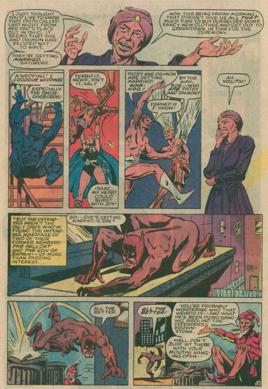 Read online The Defenders (1972) comic -  Issue #125 - 14