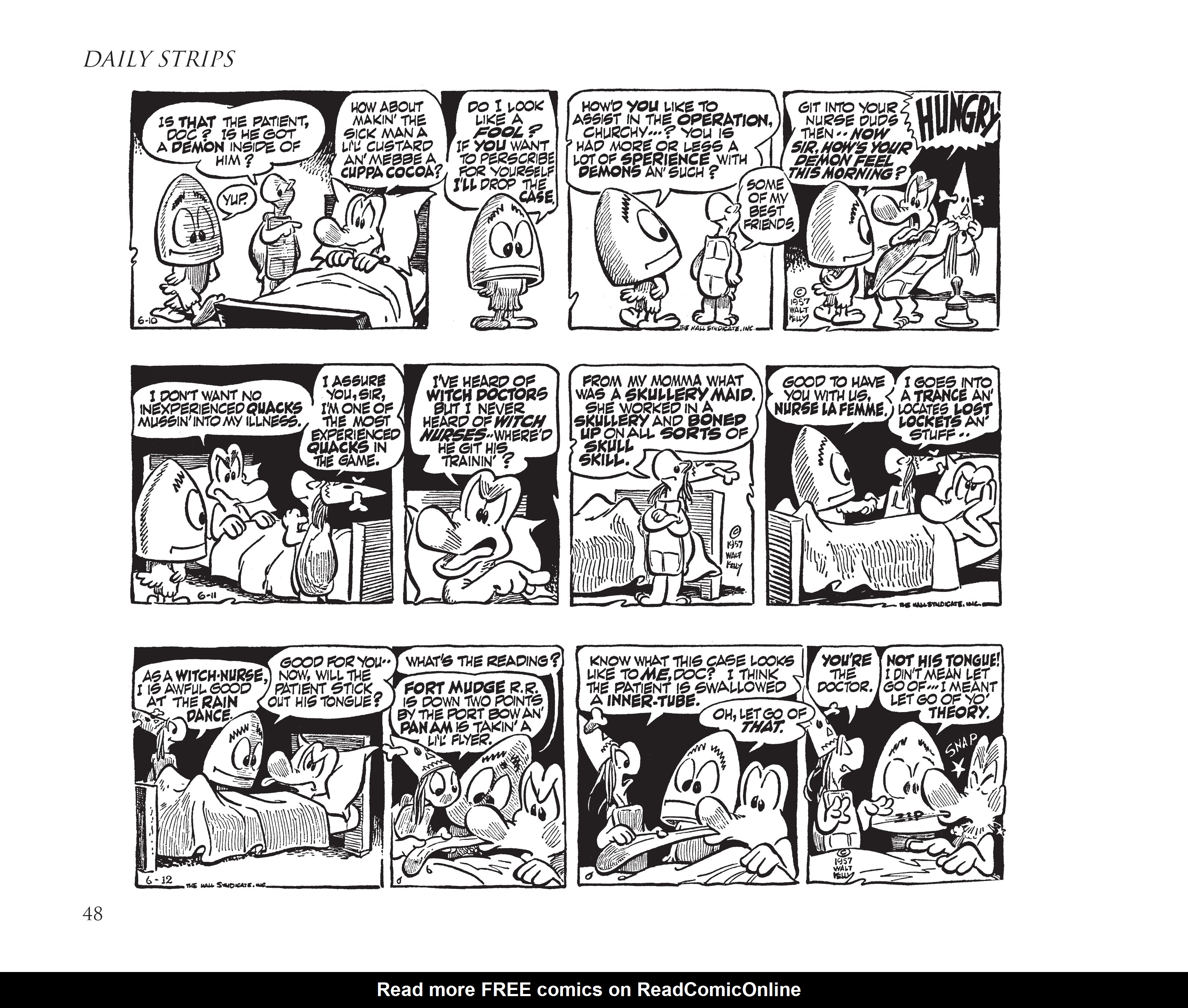 Read online Pogo by Walt Kelly: The Complete Syndicated Comic Strips comic -  Issue # TPB 5 (Part 1) - 57