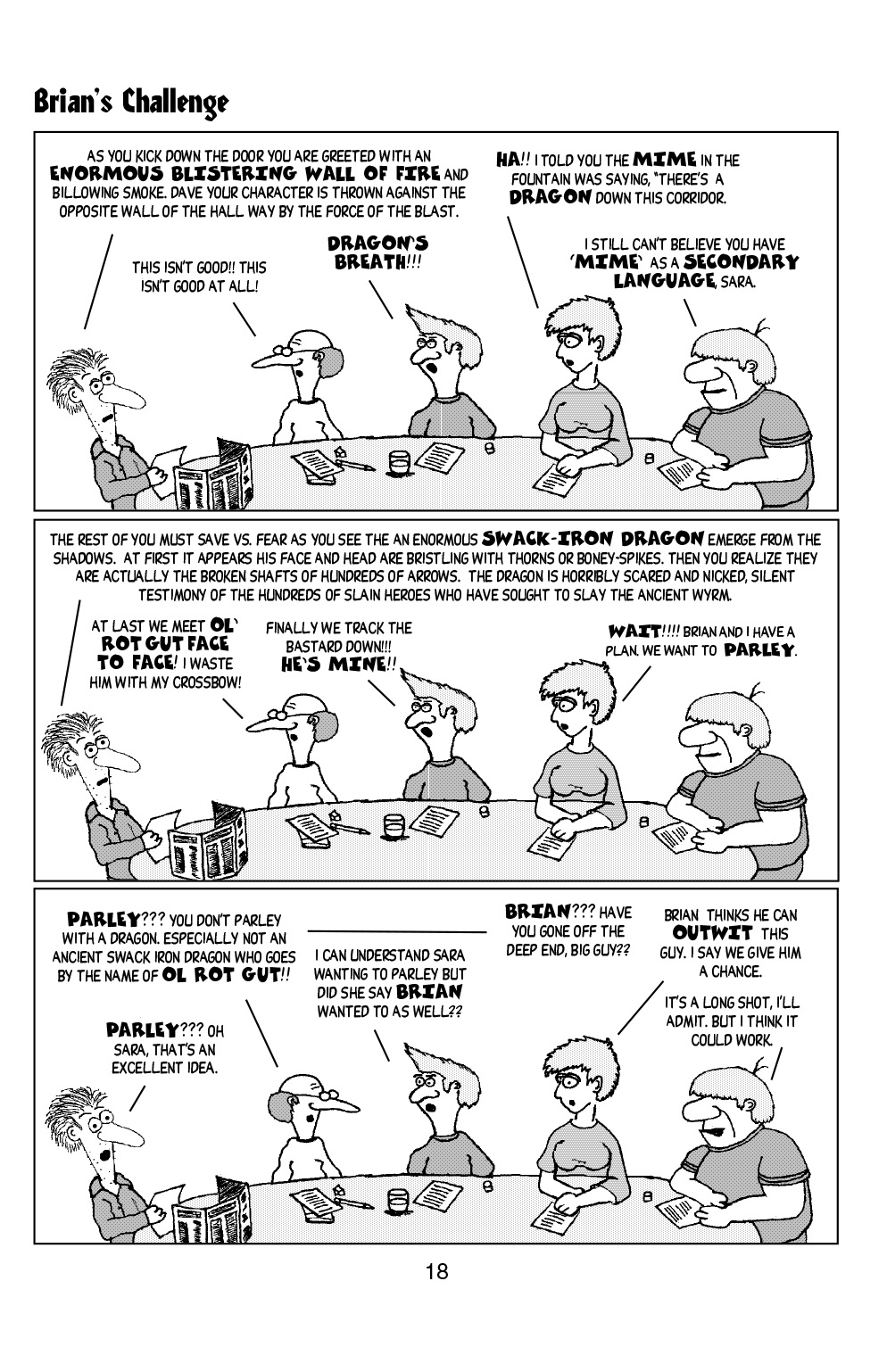 Read online Knights of the Dinner Table comic -  Issue #7 - 20