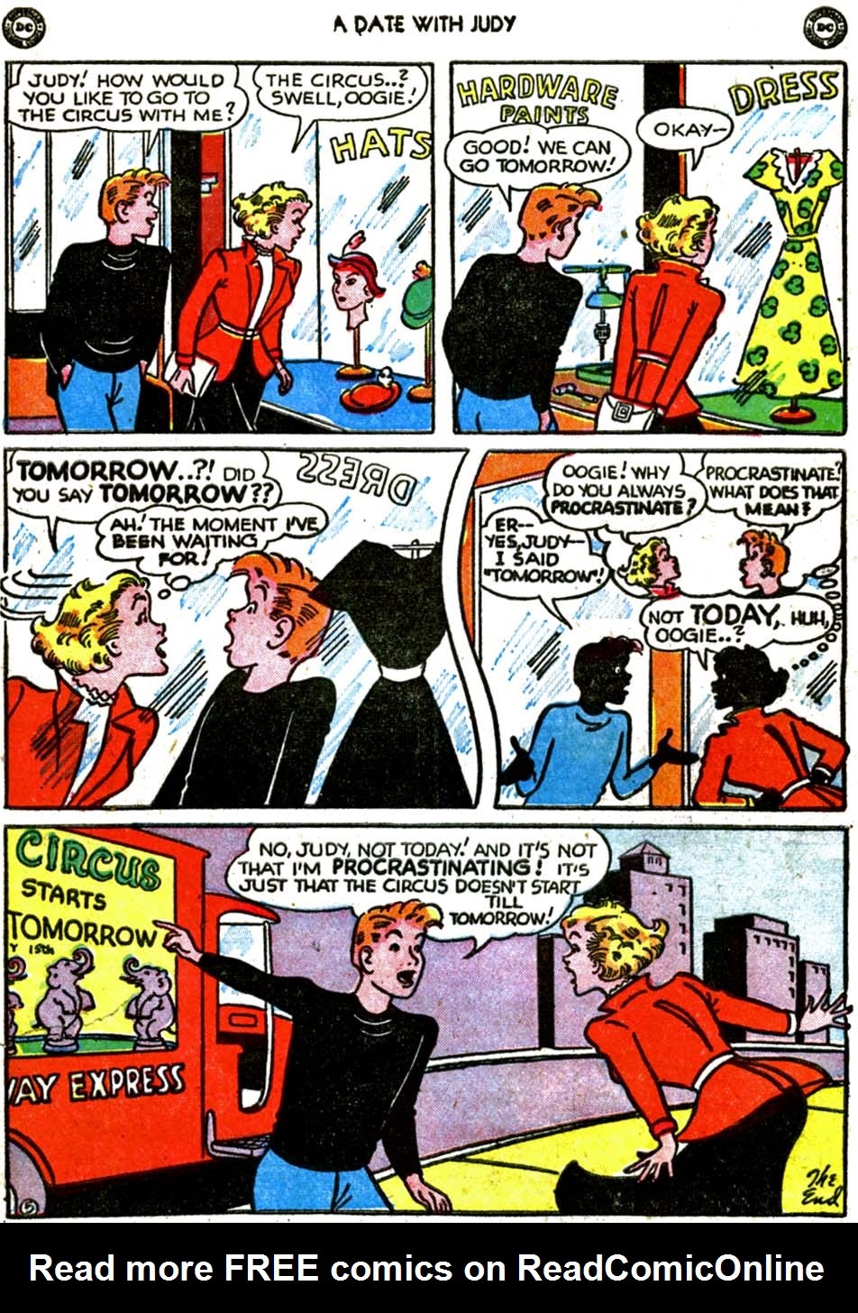 Read online A Date with Judy comic -  Issue #16 - 14