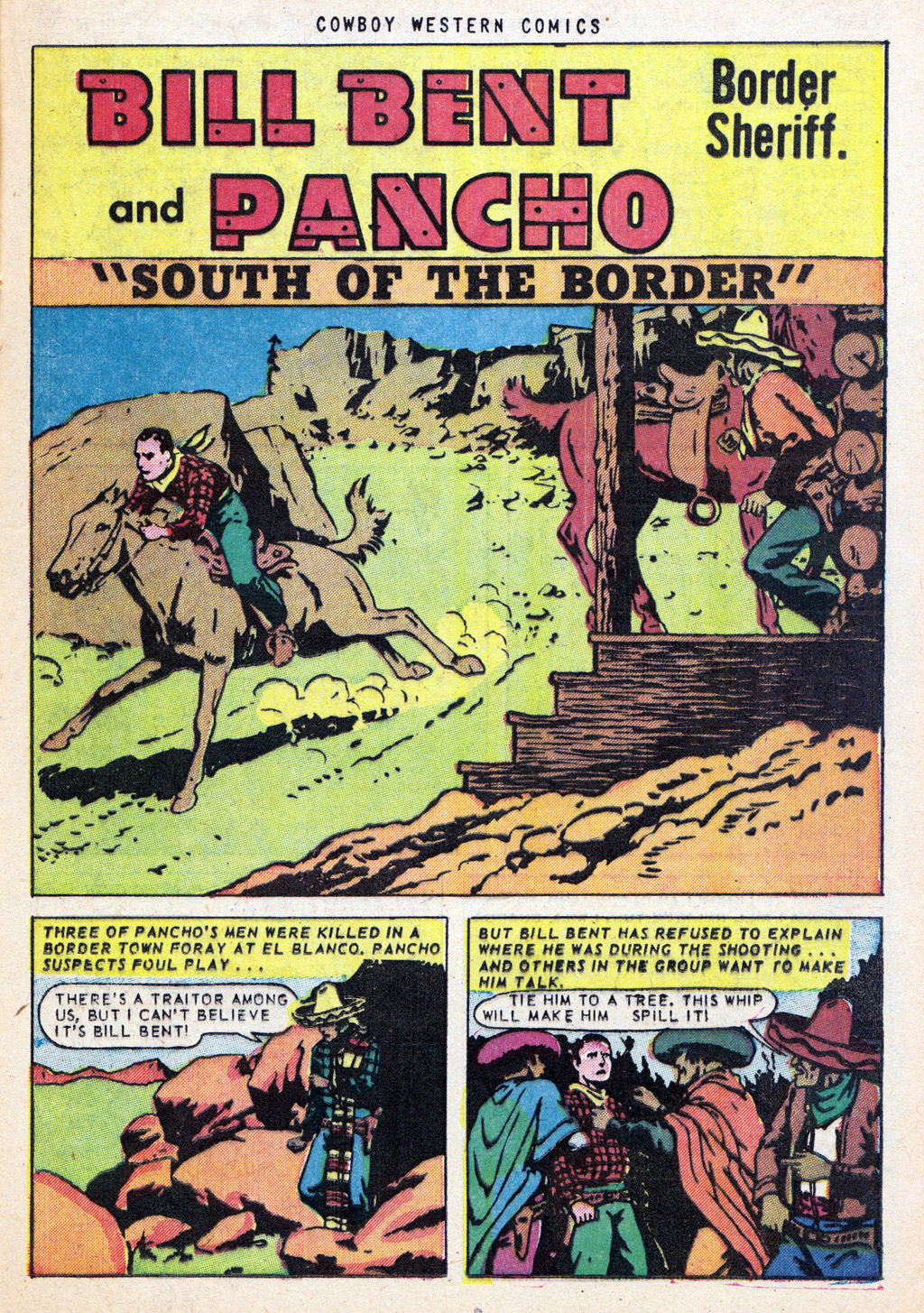 Read online Cowboy Western Comics (1948) comic -  Issue #39 - 21