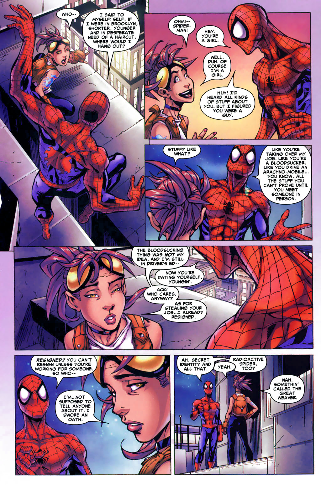 Read online Araña: Heart of the Spider comic -  Issue #4 - 9