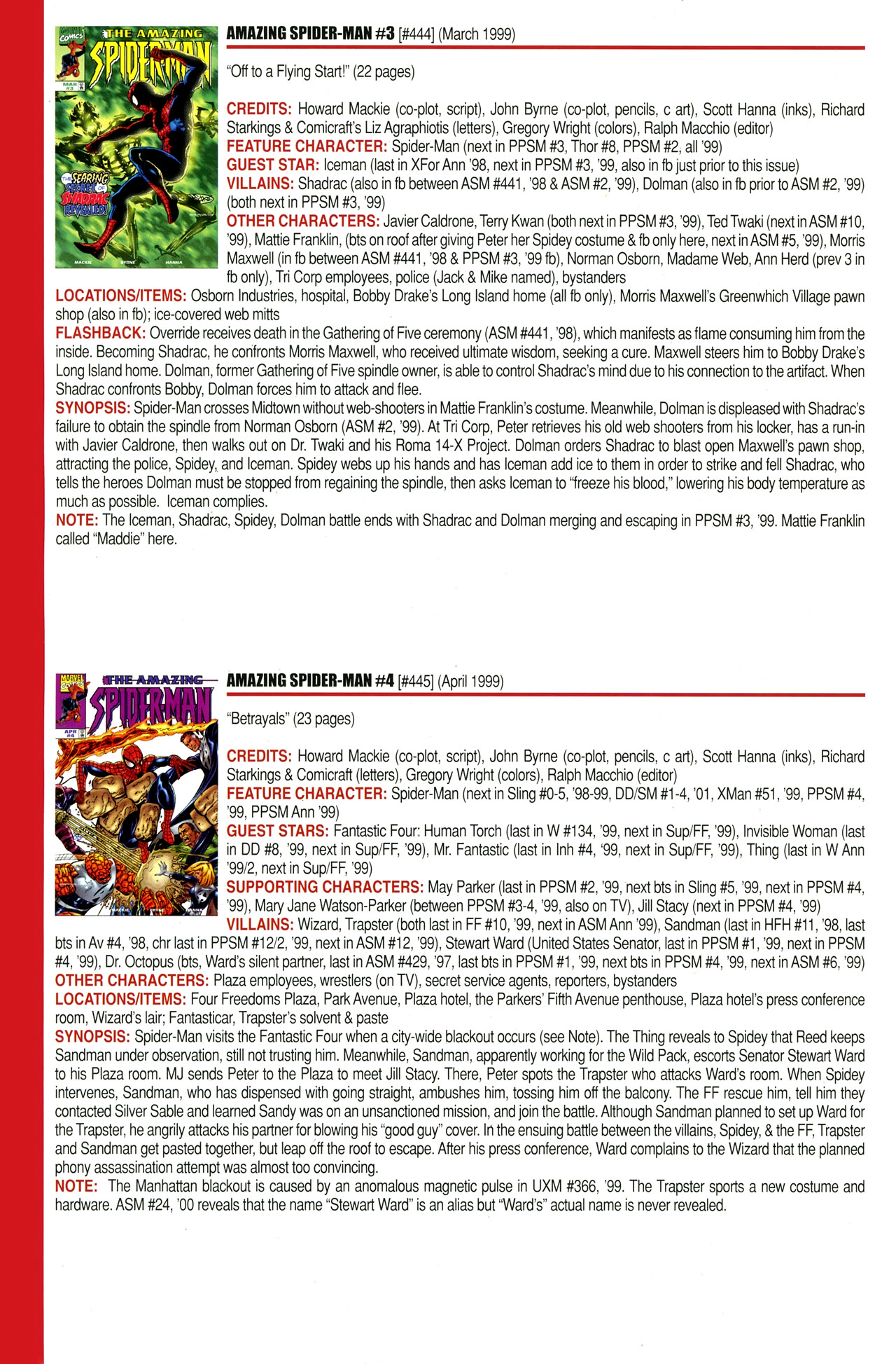 Read online Official Index to the Marvel Universe comic -  Issue #11 - 8