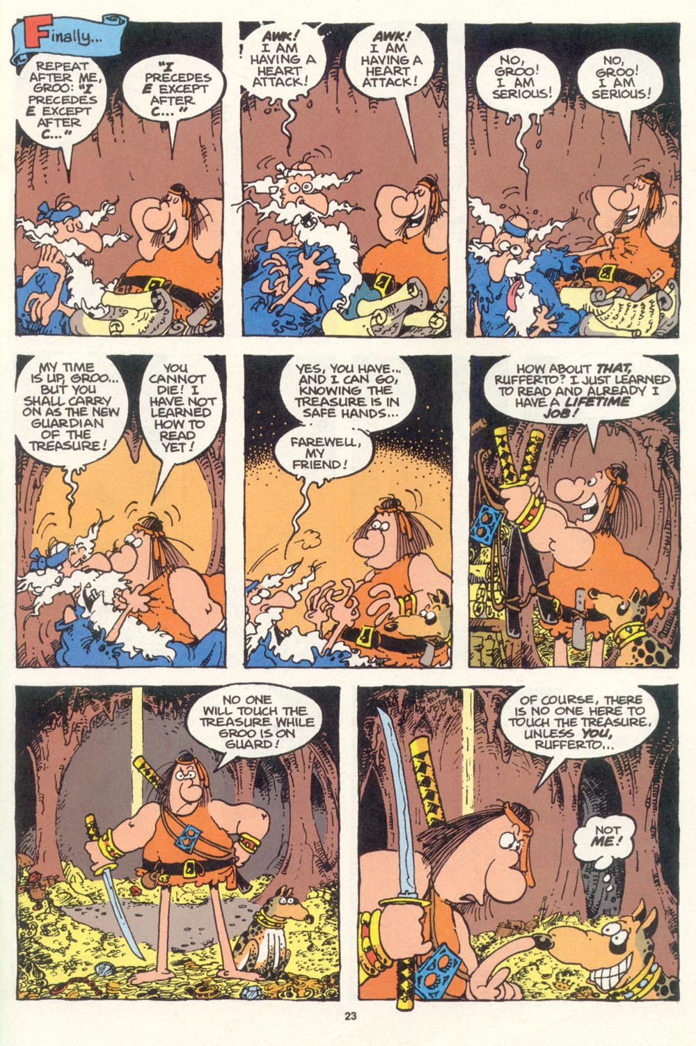 Read online Sergio Aragonés Groo the Wanderer comic -  Issue #100 - 24